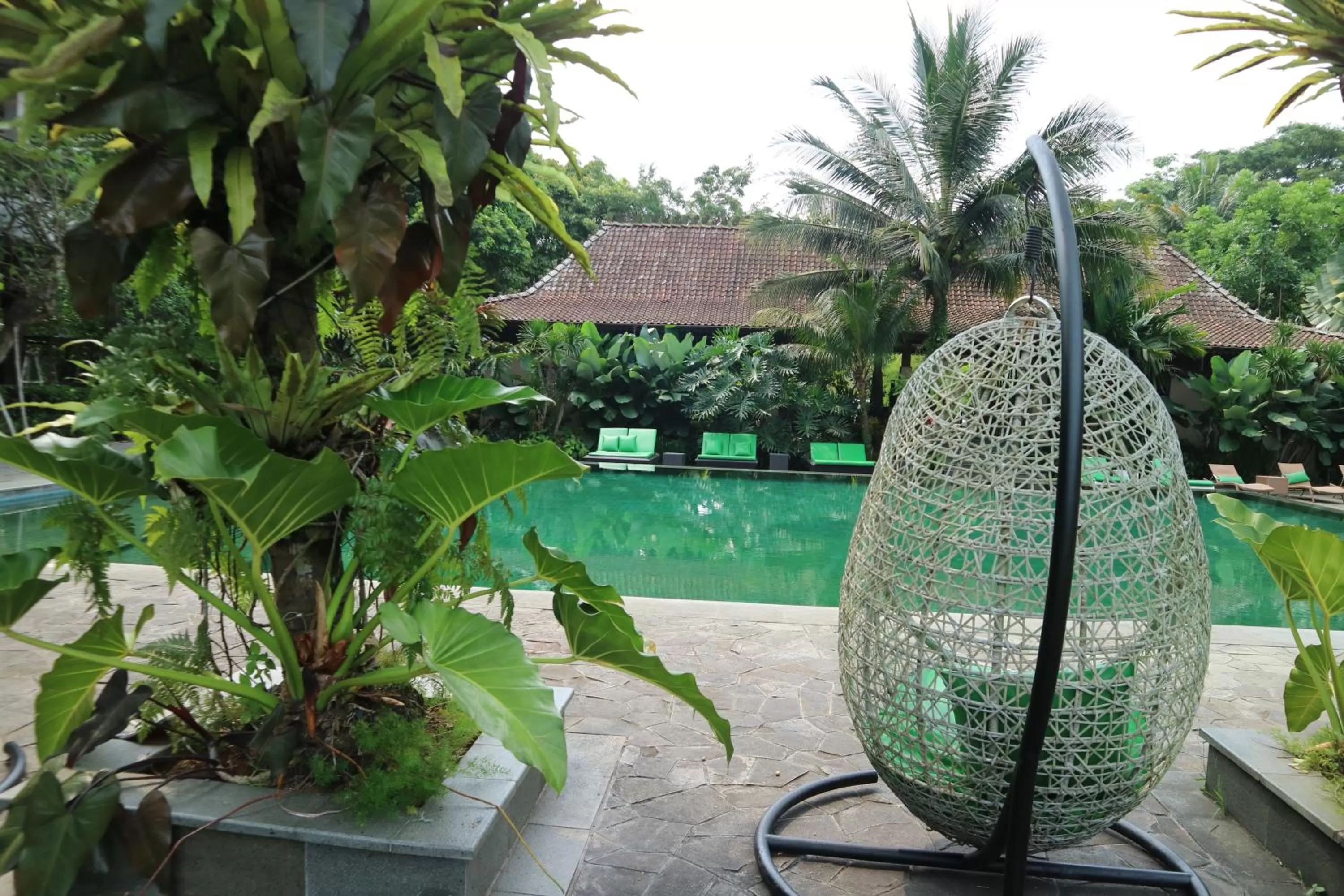 Garden in Amanuba Hotel & Resort Rancamaya