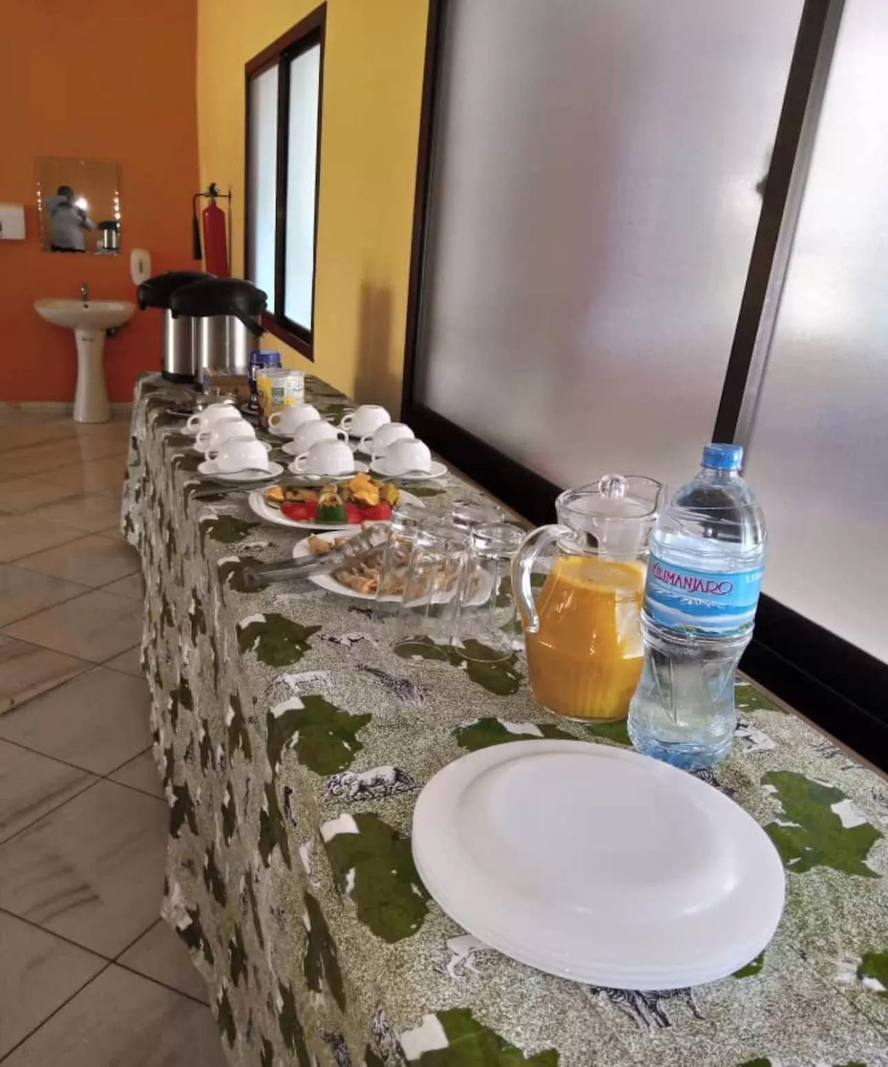 Breakfast in Africa Lodge Arusha