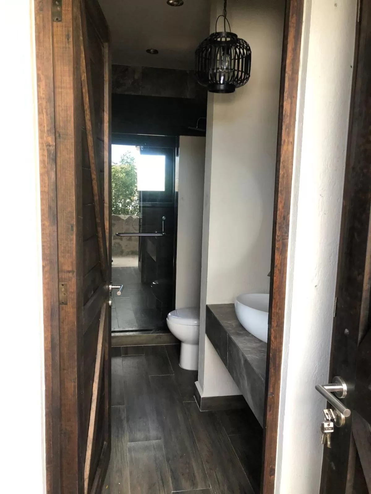 Toilet in Suites Campestres Montebello