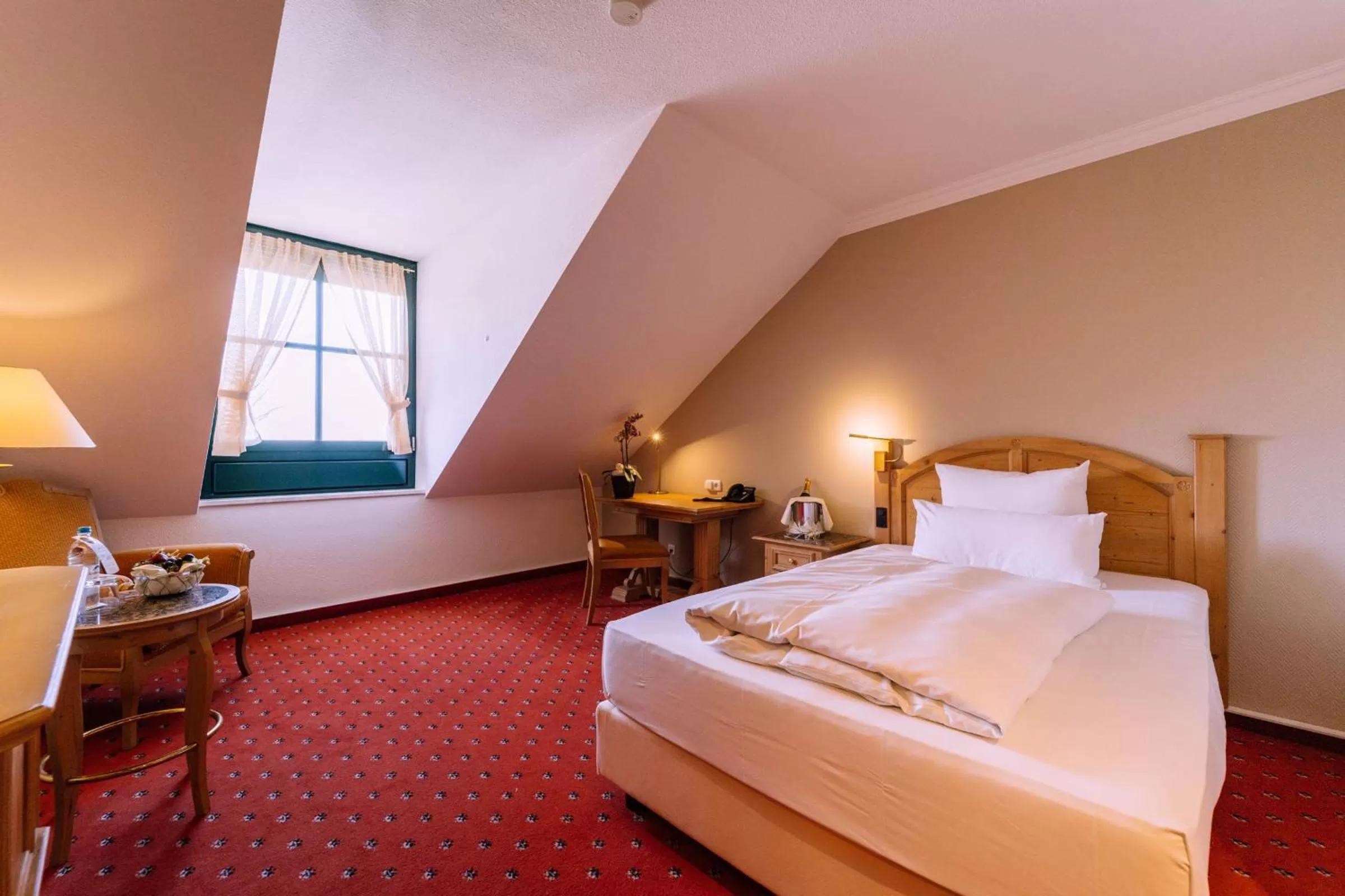 Bed in Atomis Hotel Munich Airport by Mercure