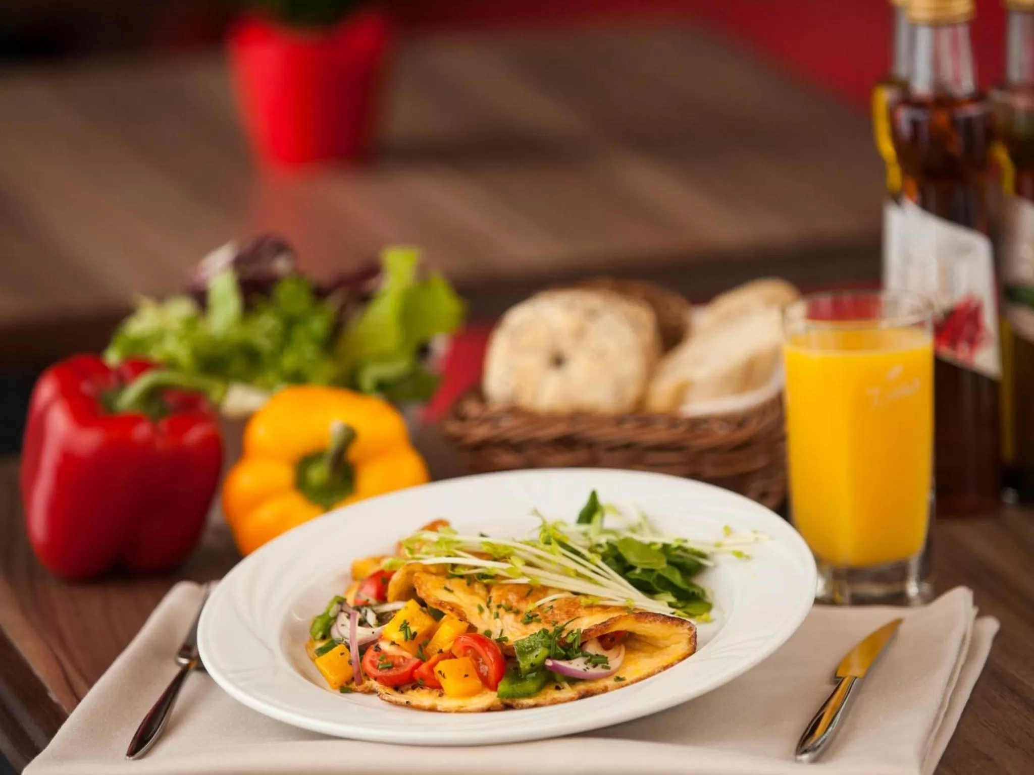 Food in Qubus Hotel Głogów