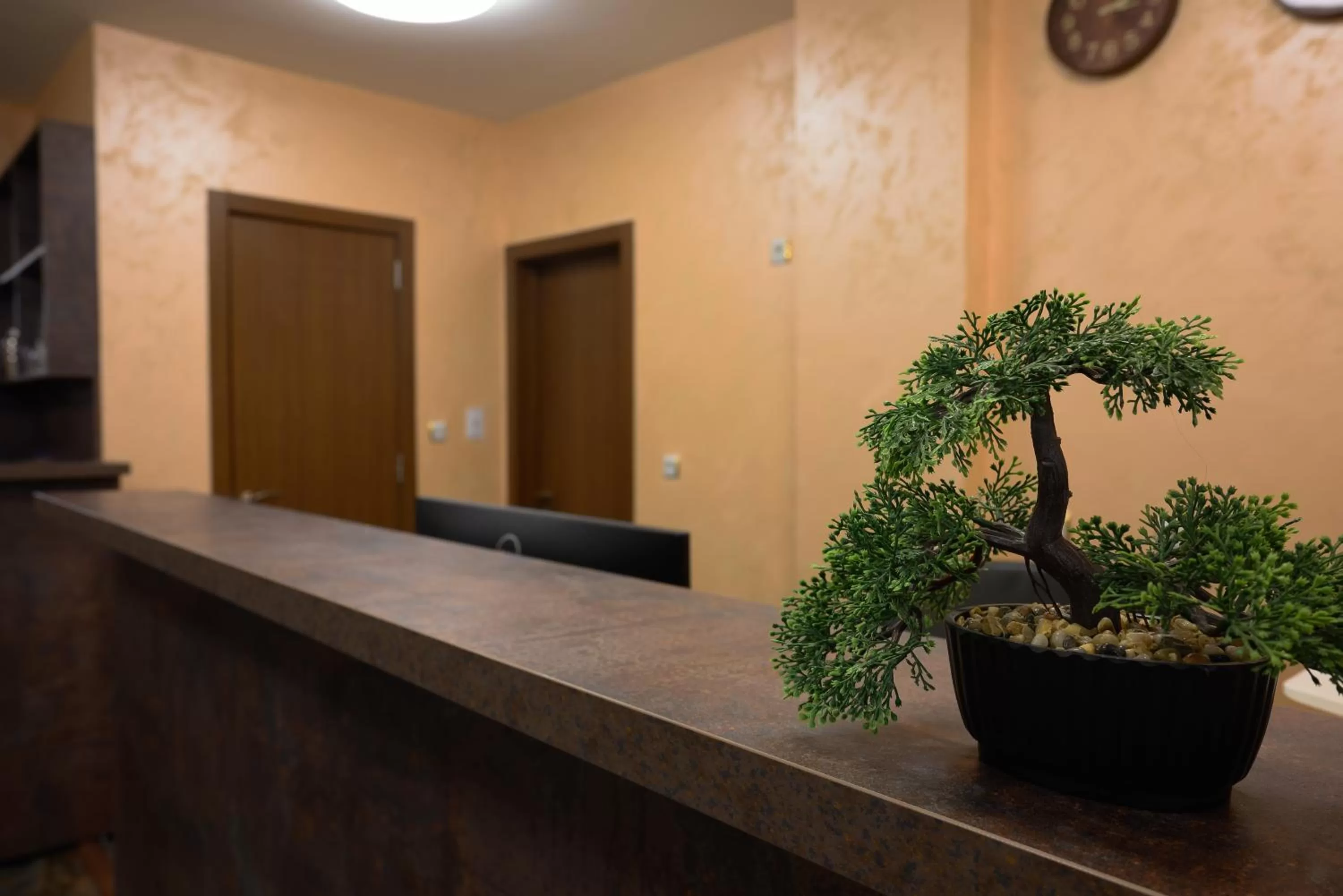 Lobby or reception in Hotel Leda