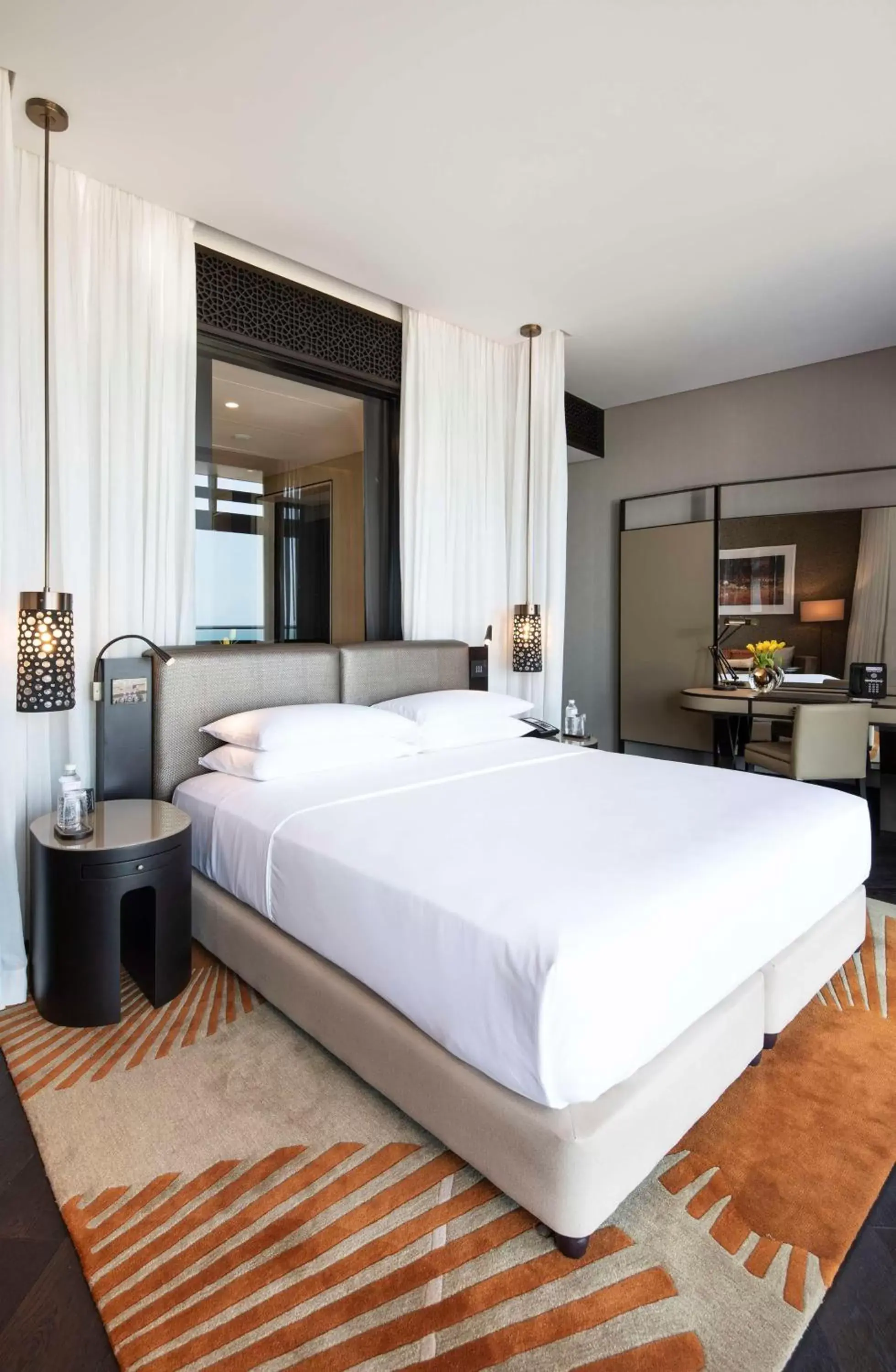 King Room with Balcony and View - Club Access in Grand Hyatt Abu Dhabi Hotel & Residences Emirates Pearl King Room with Balcony and View - Club Access in Grand Hyatt Abu Dhabi Hotel & Residences Emirates Pearl