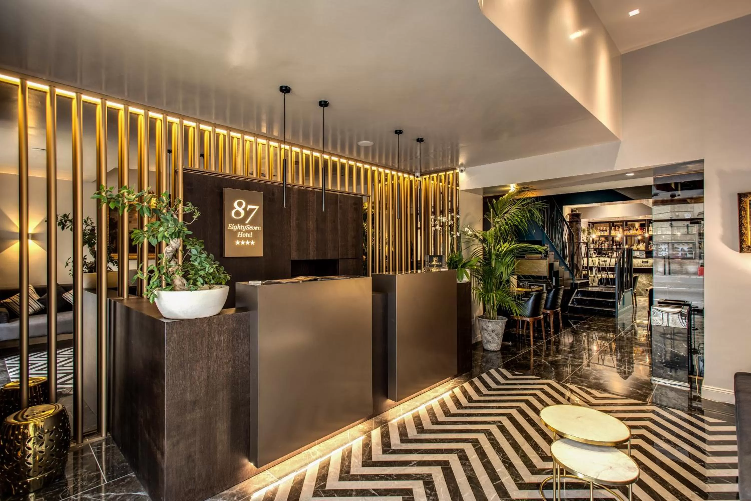 Lobby or reception in Hotel 87 eighty-seven - Maison d'Art Collection