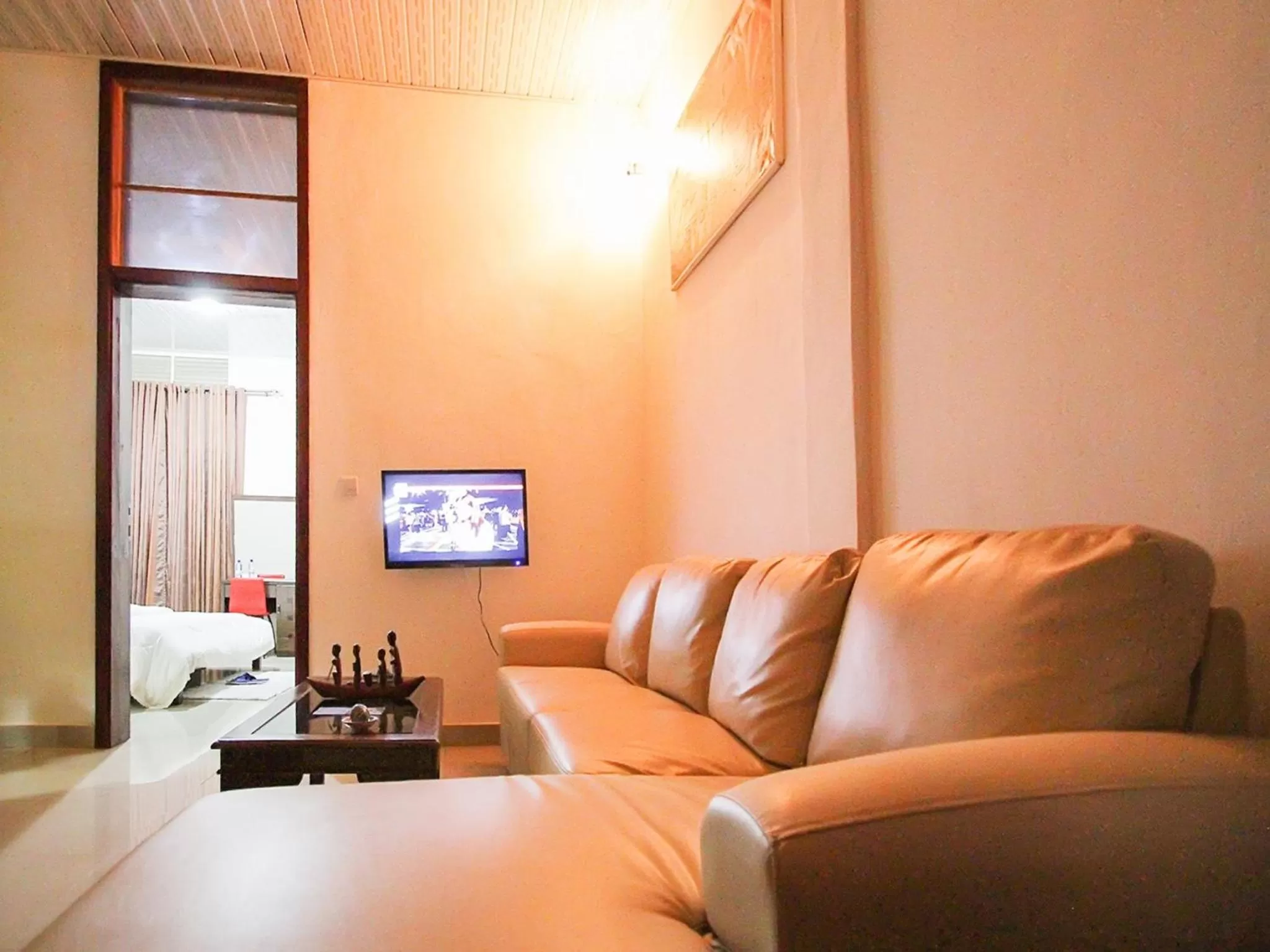 Living room, Bed in St Augustine Apart & Hotel