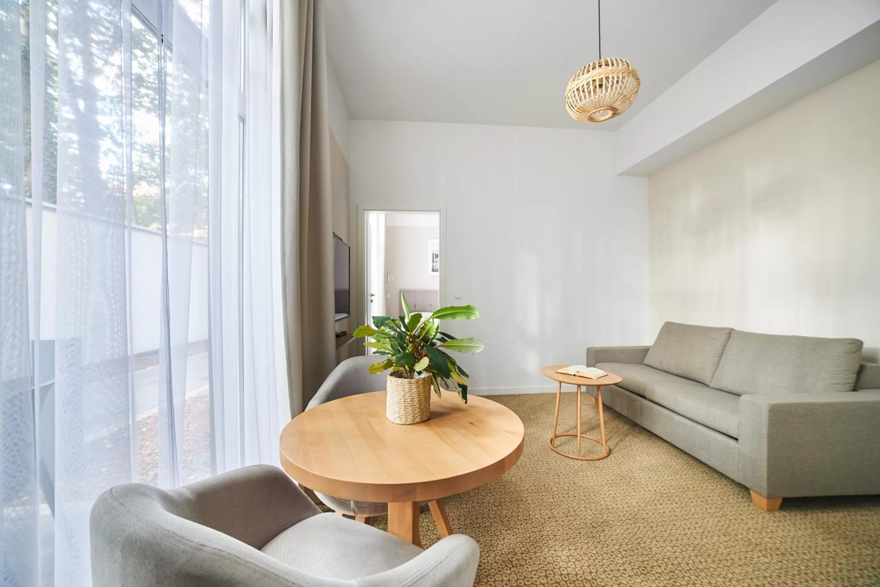 Living room in Molo Park Aparthotel