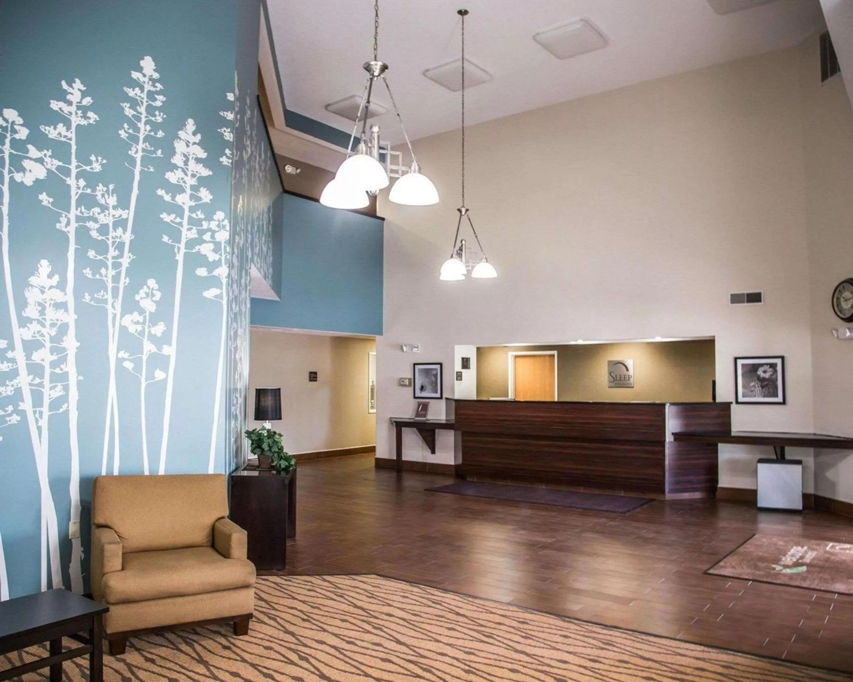 Lobby or reception in Sleep Inn & Suites Davenport - Quad Cities