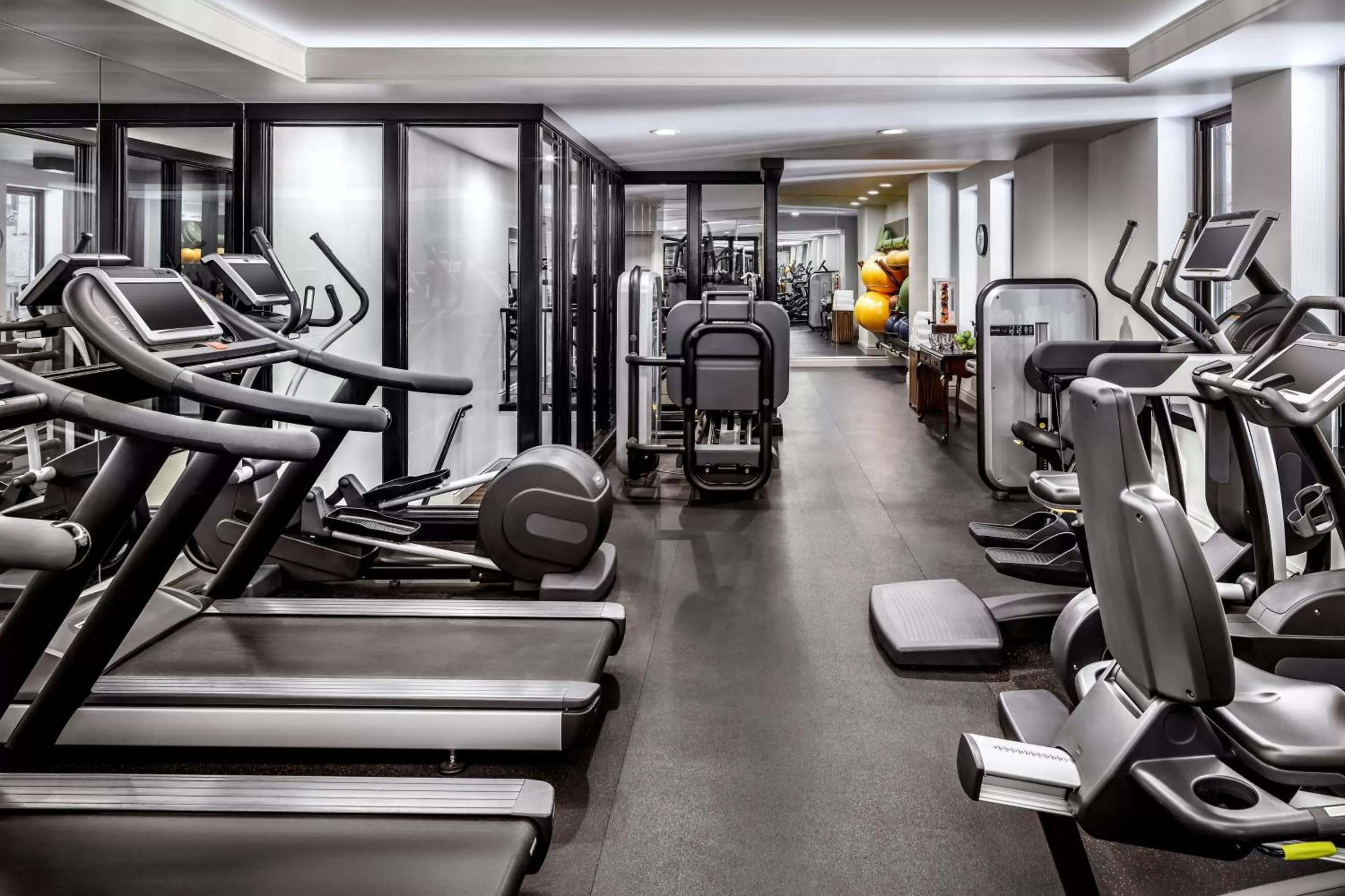 Fitness centre/facilities in Fairmont Empress Hotel