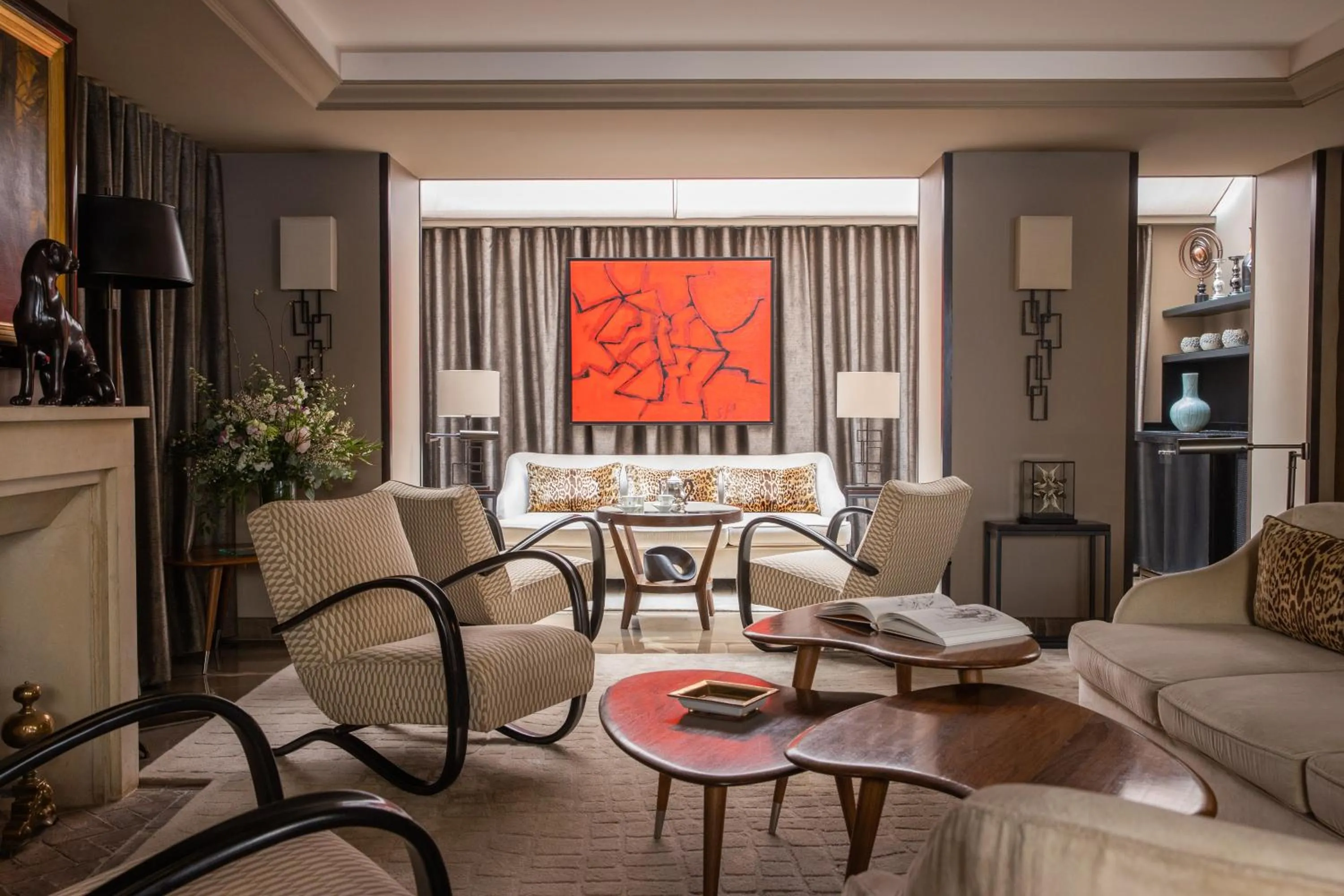 Living room in Esprit Saint Germain