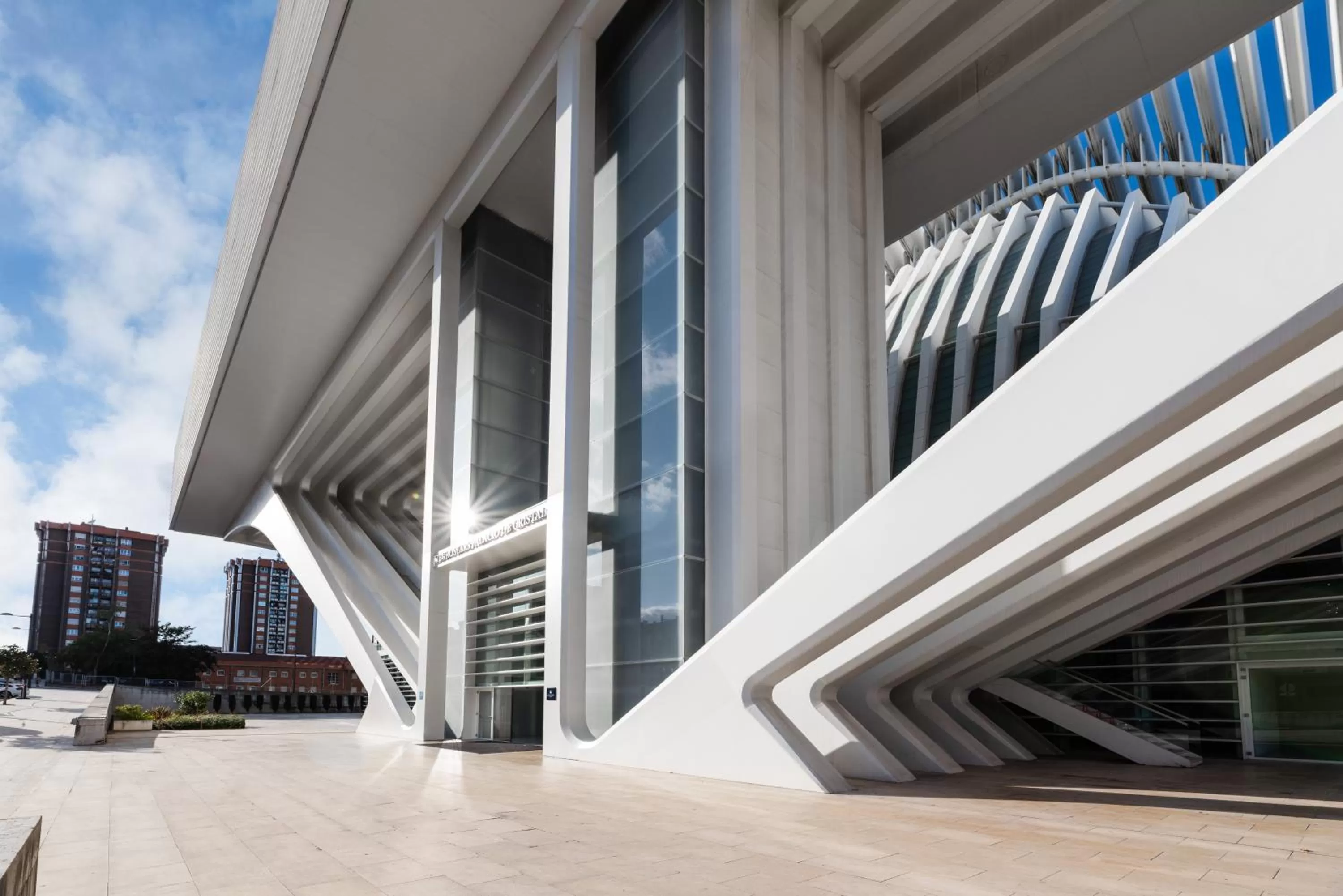 Facade/entrance in Eurostars Palacio de Cristal