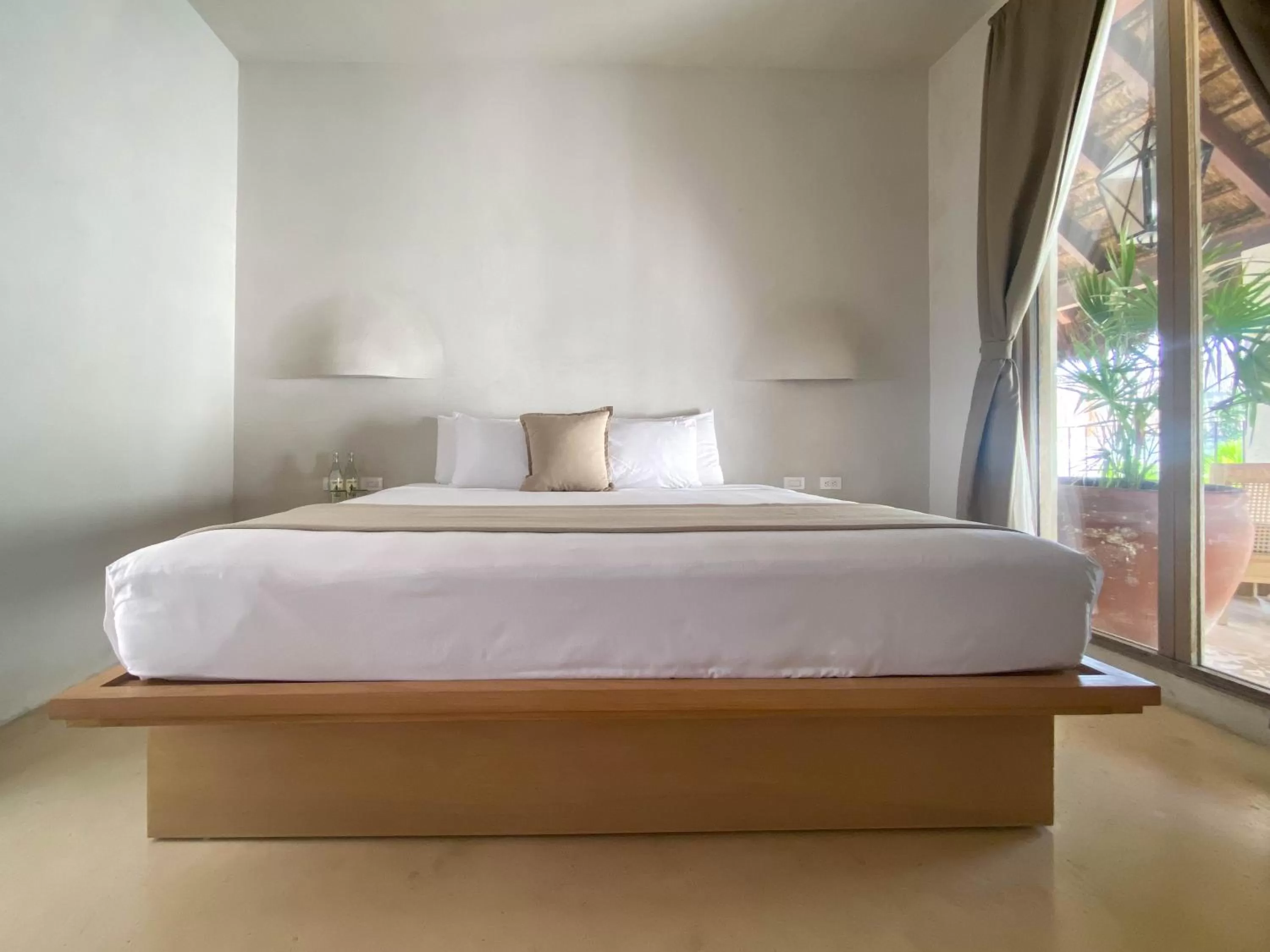 Bed in Hotel Panamera