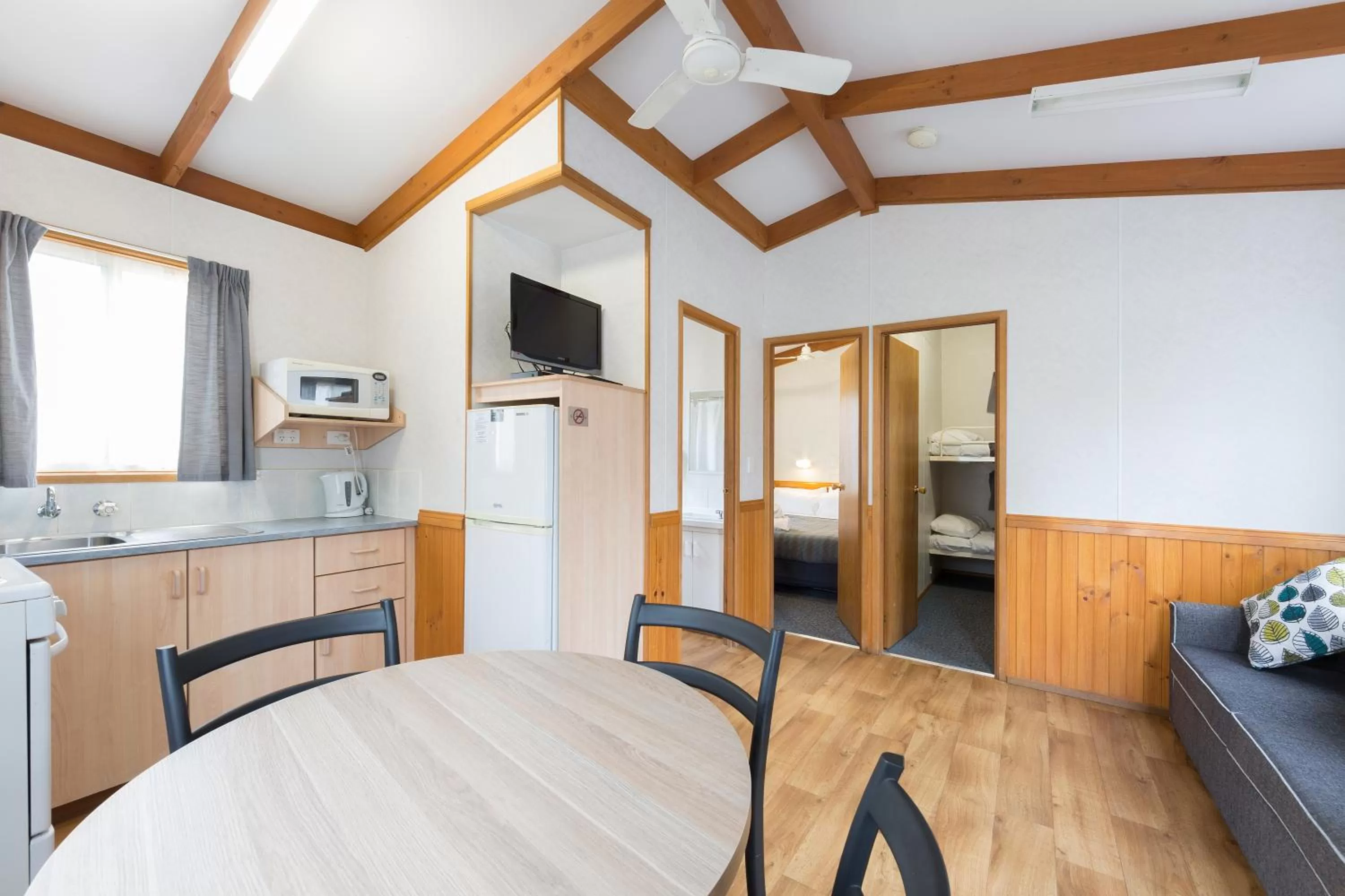 Living room in Alivio Tourist Park Canberra