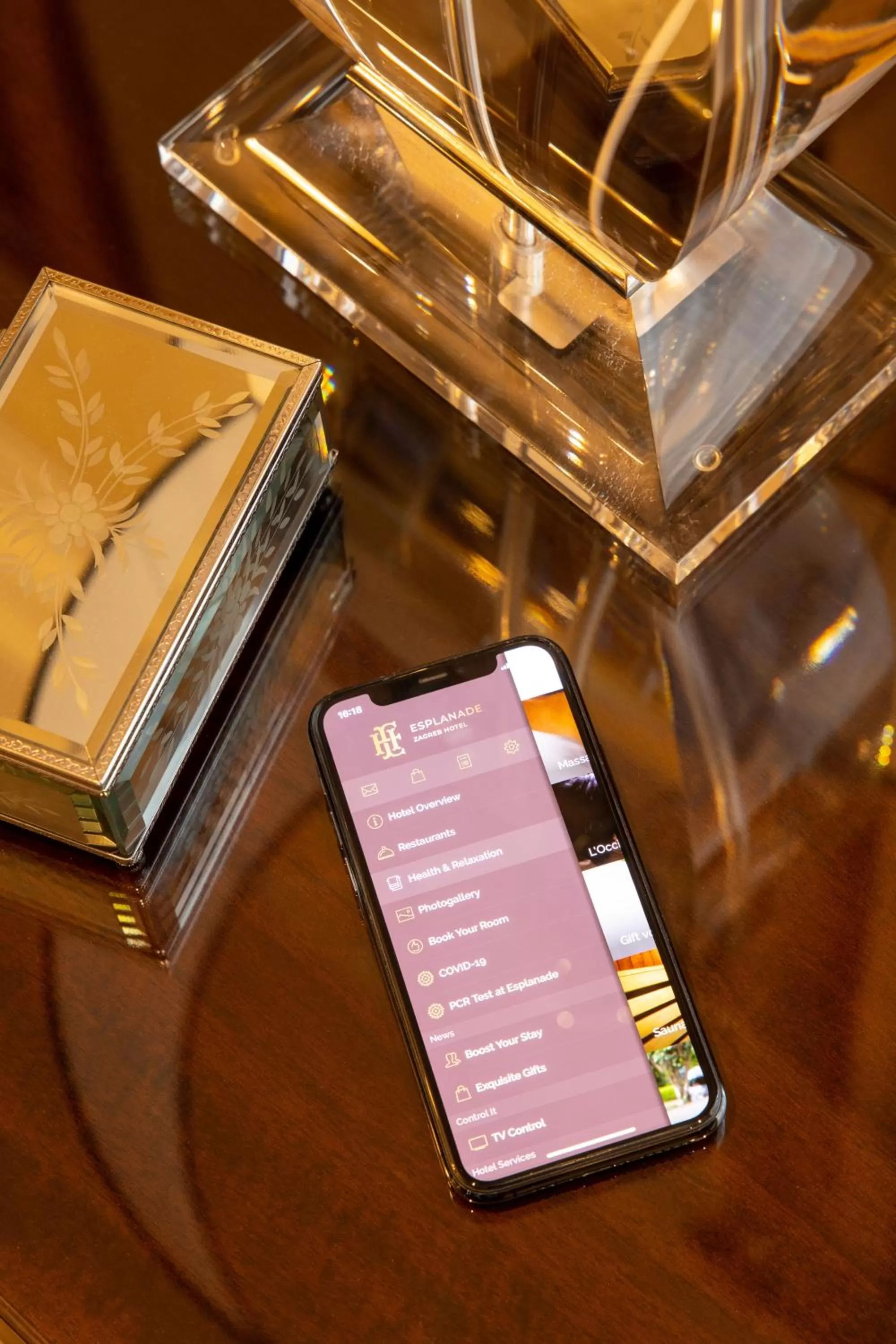 hair dresser in Esplanade Zagreb Hotel