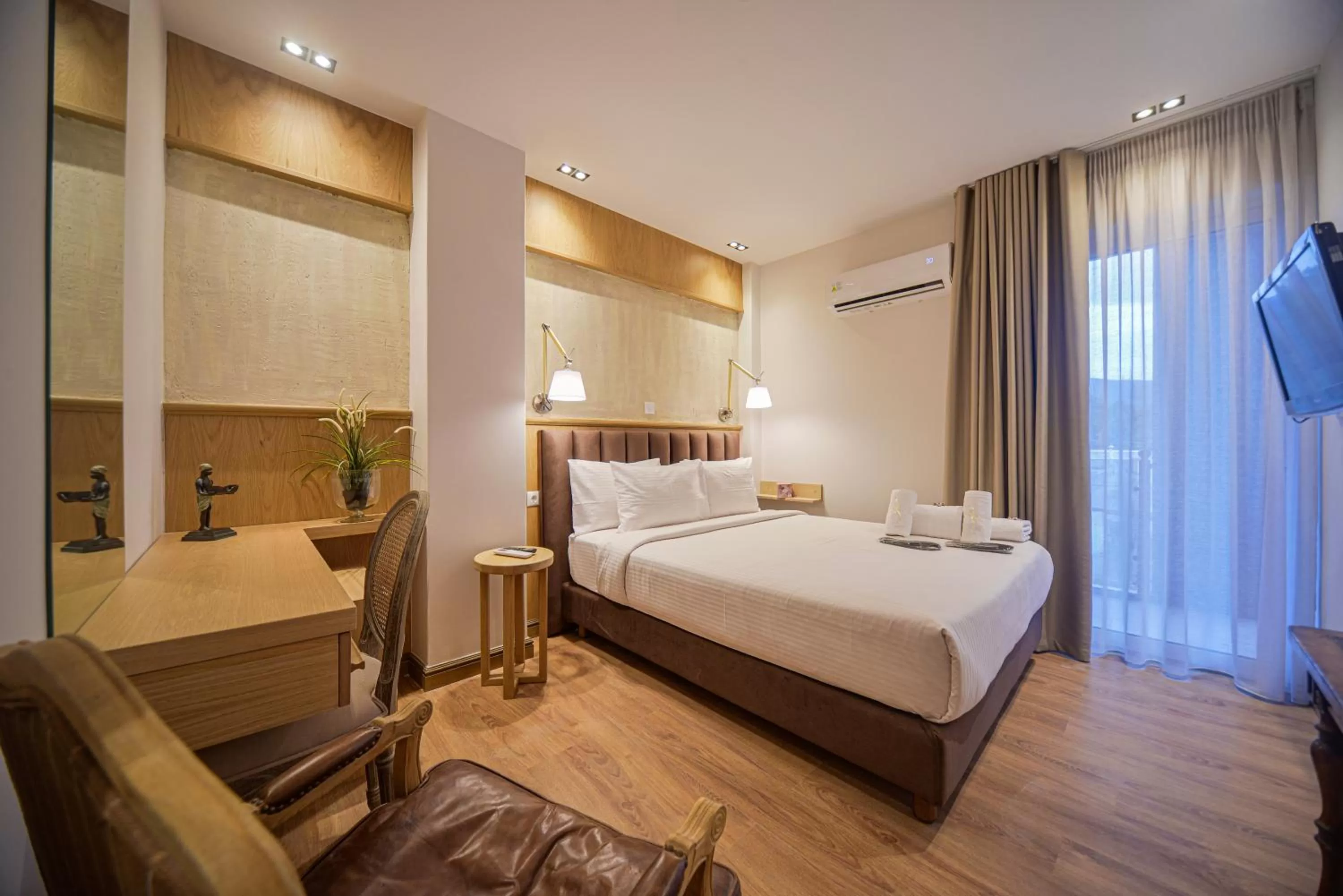 Bedroom, Bed in Anixi Hotel by AP