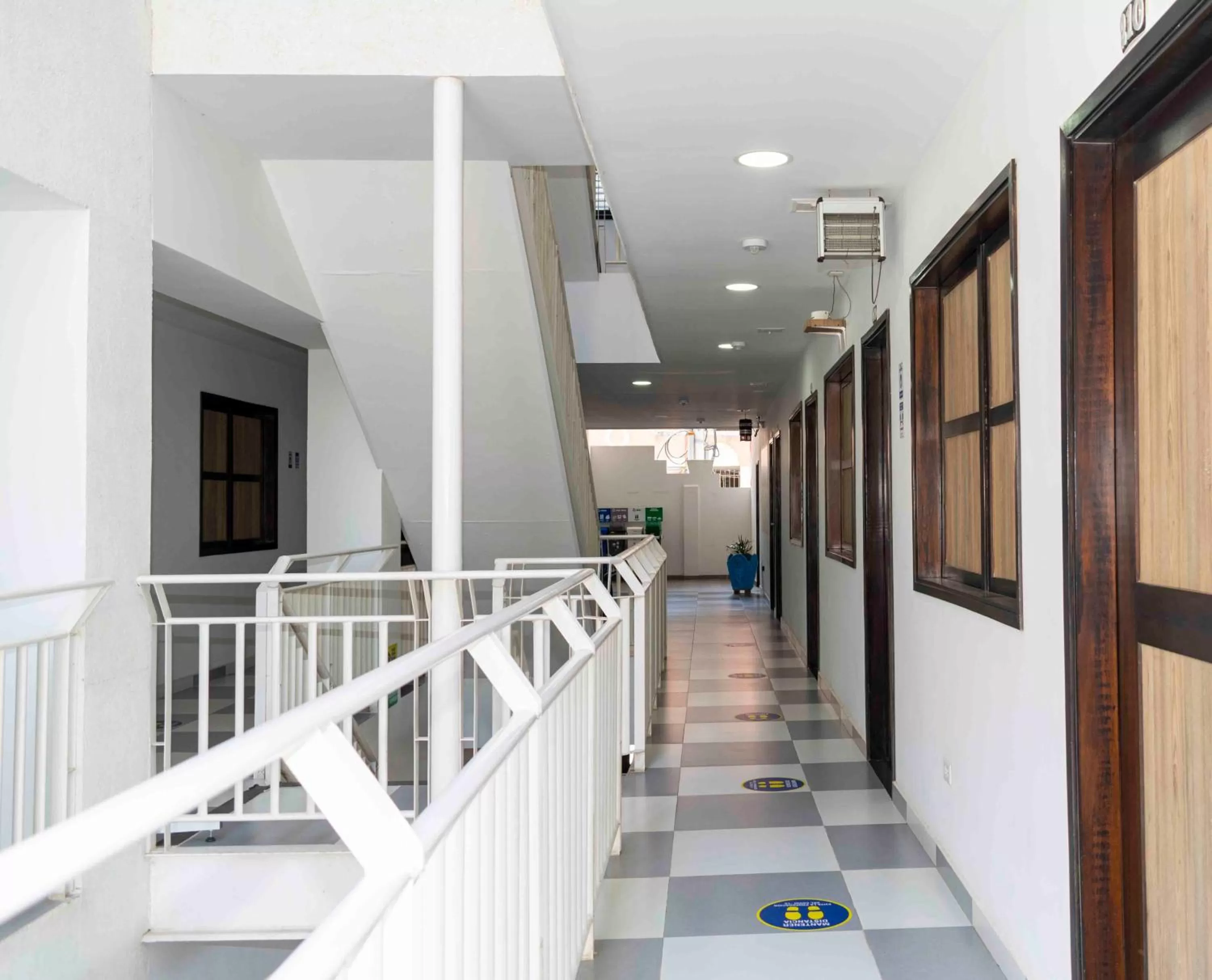 Property building in Hotel El Olimpo