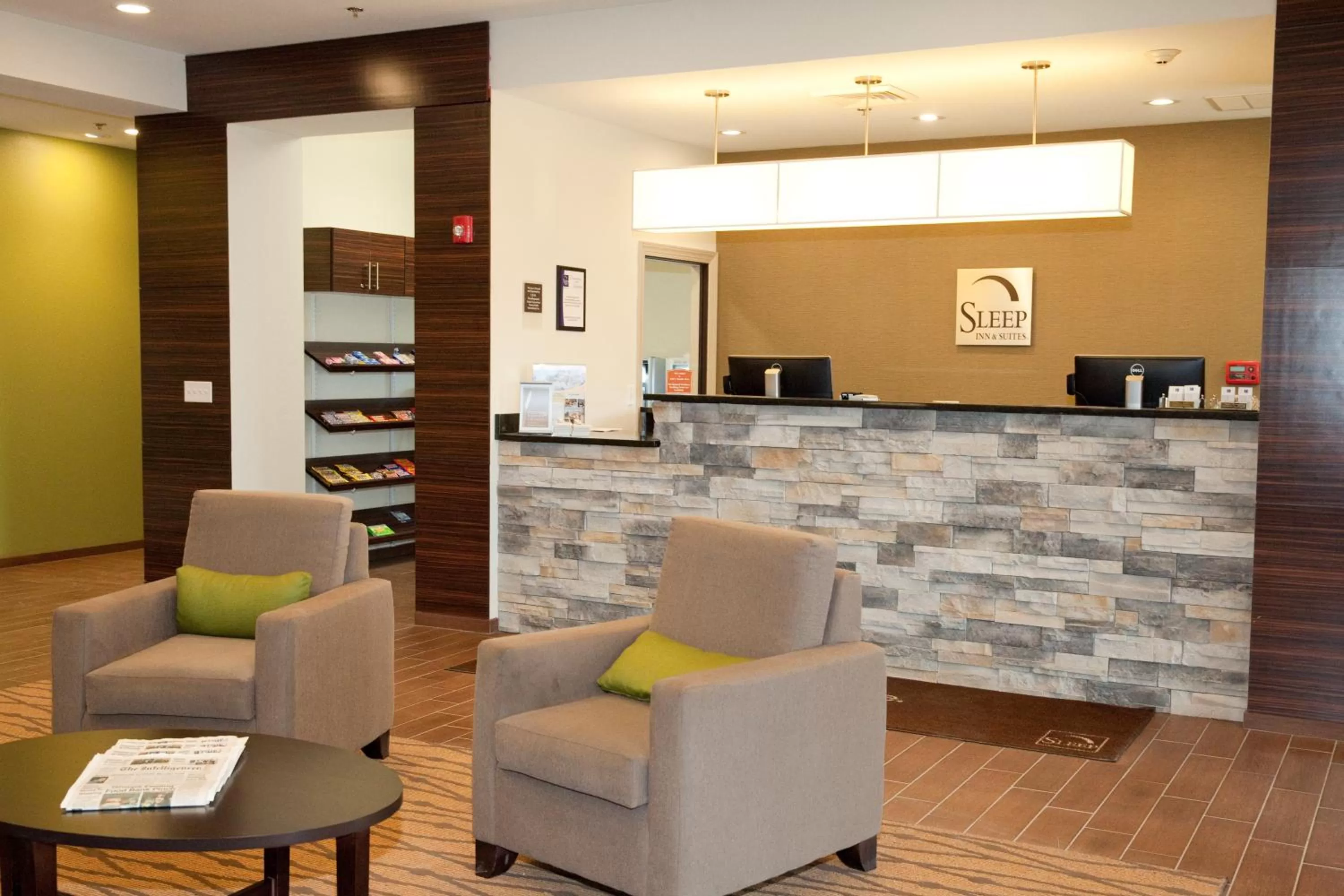 Lobby or reception in Sleep Inn & Suites Belmont - St. Clairsville