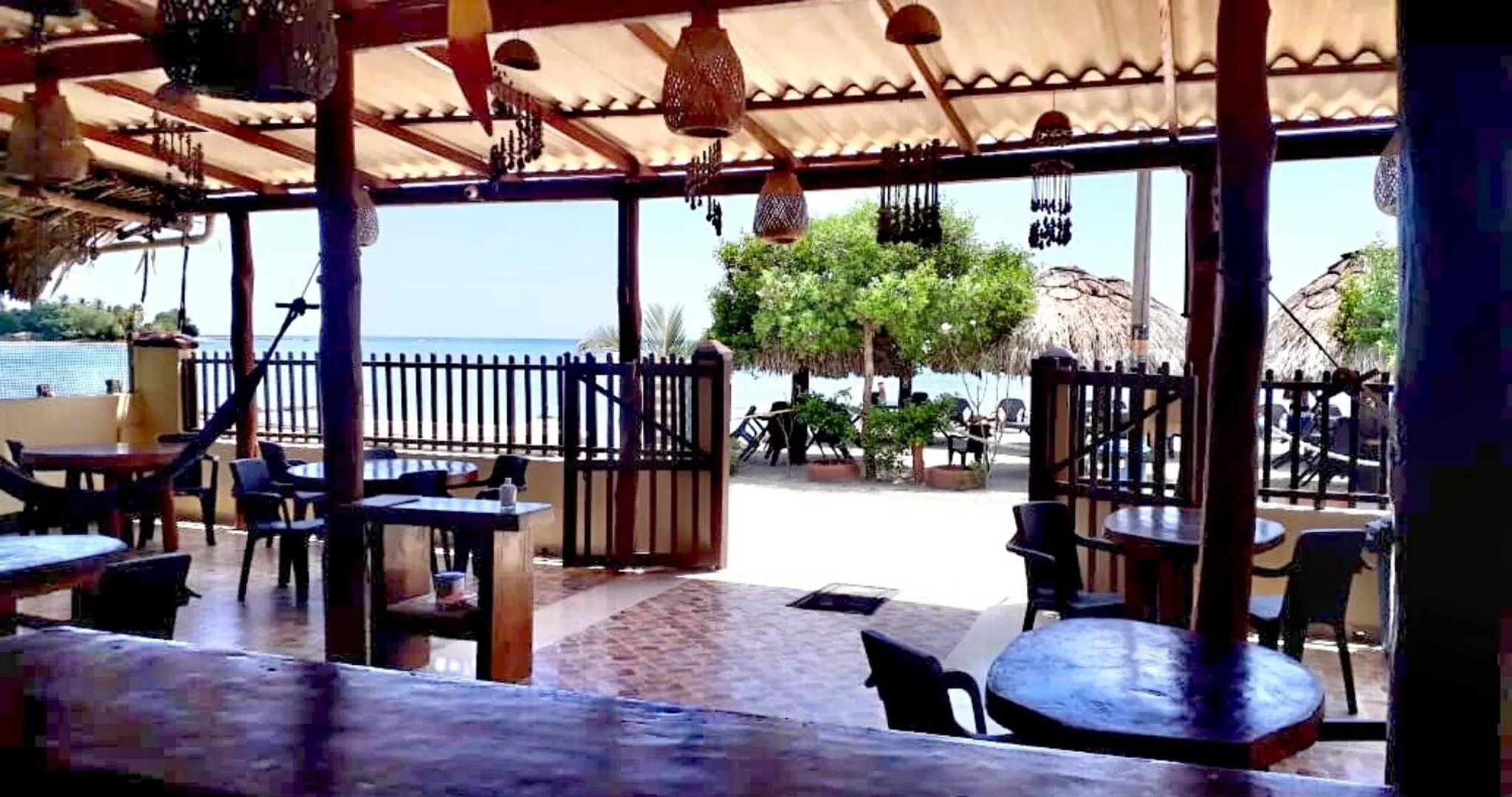 Dining area in Hotel Costa Mar Coveñas