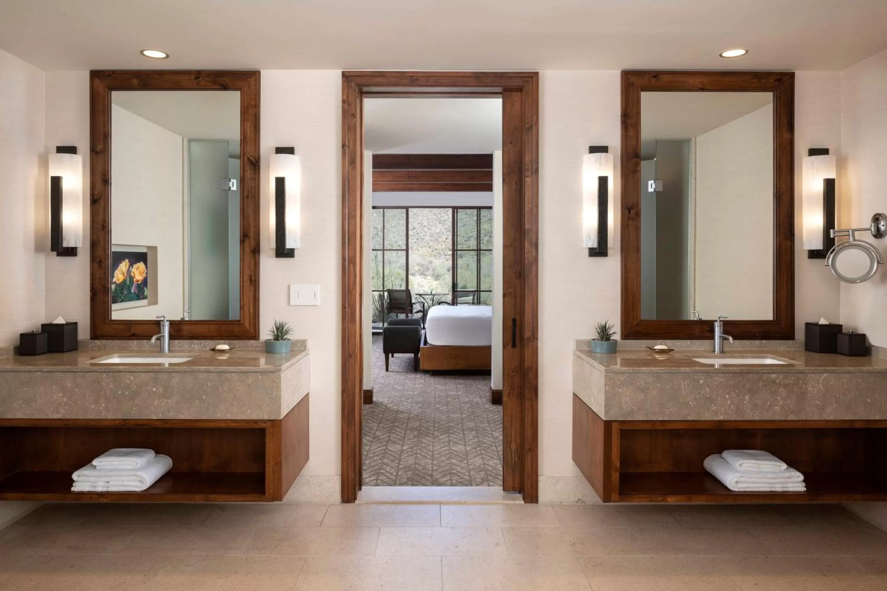Bathroom, Bed in The Ritz-Carlton, Dove Mountain