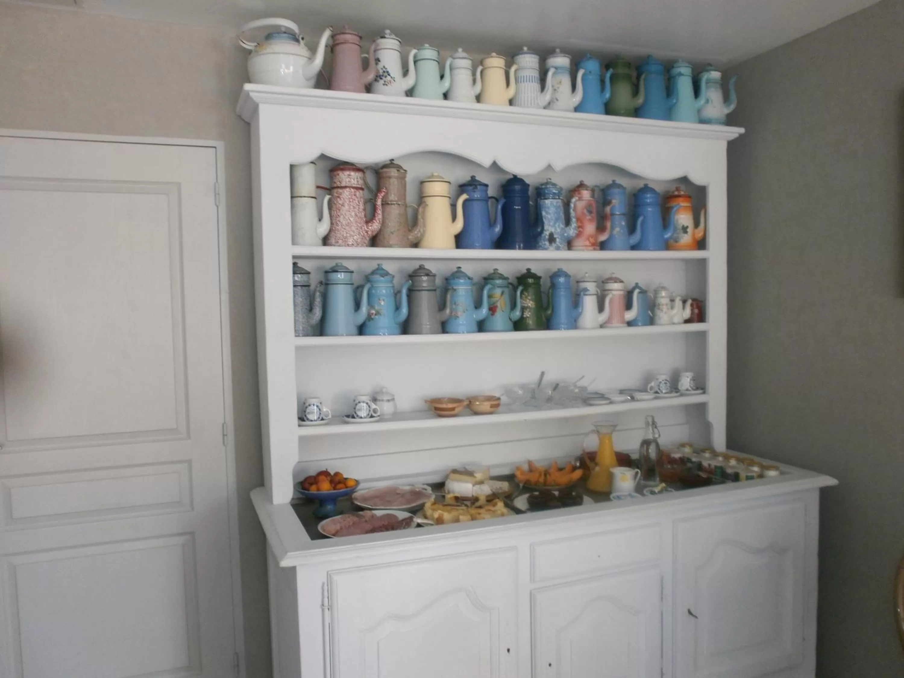 Food close-up in la pêcherie bord de mer