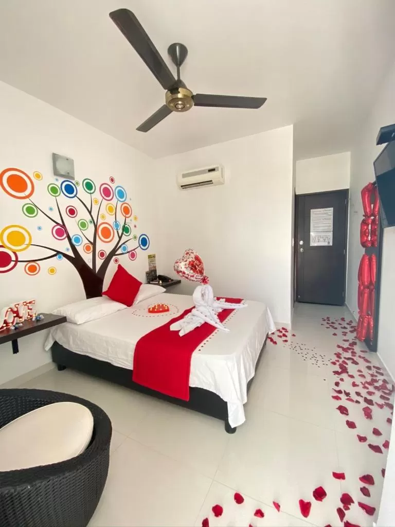 Photo of the whole room, Bed in Hotel Florida Sincelejo