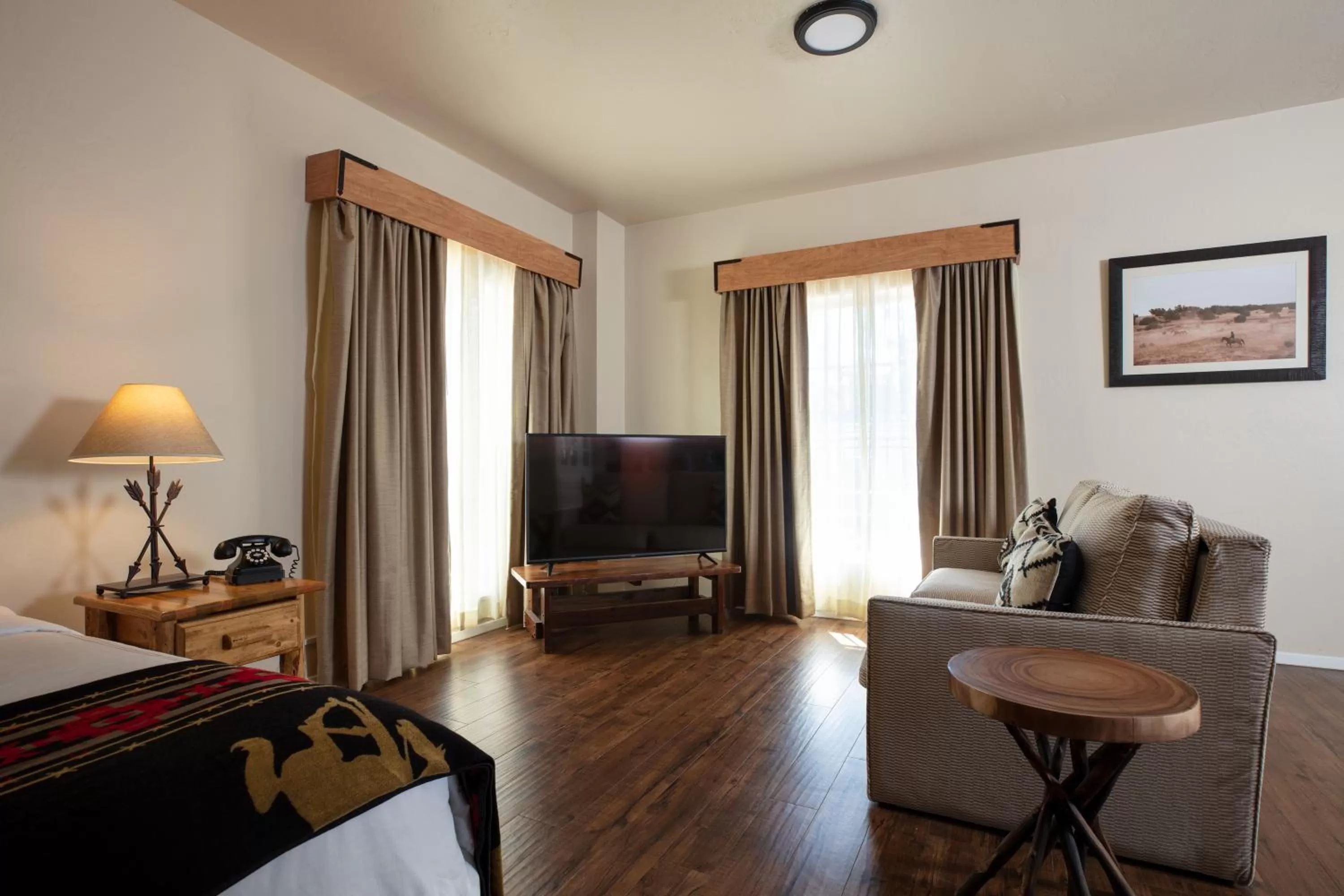 Living room in Hotel El Rancho