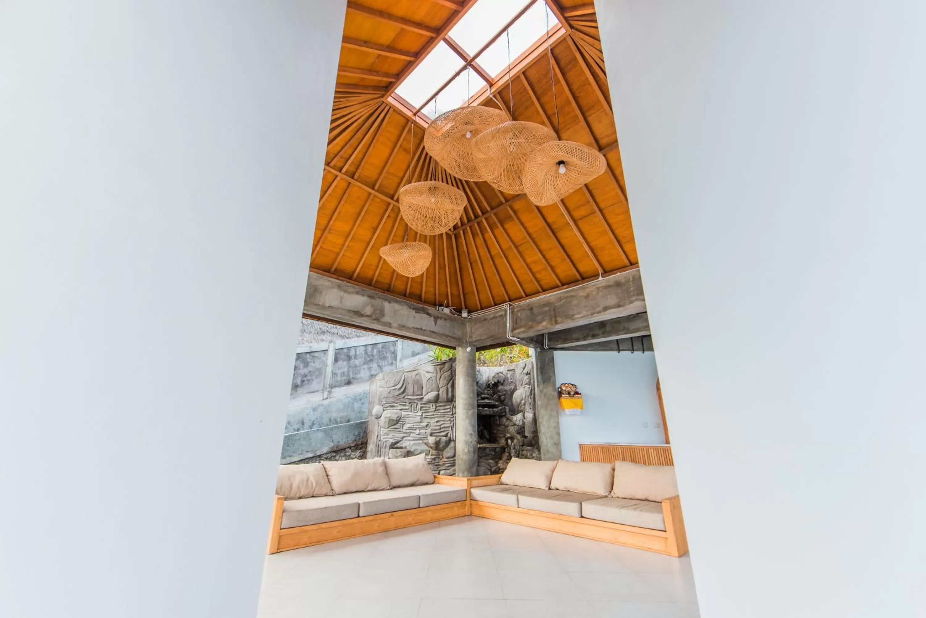 Seating area in Sea La Vie Resort Nusa Penida