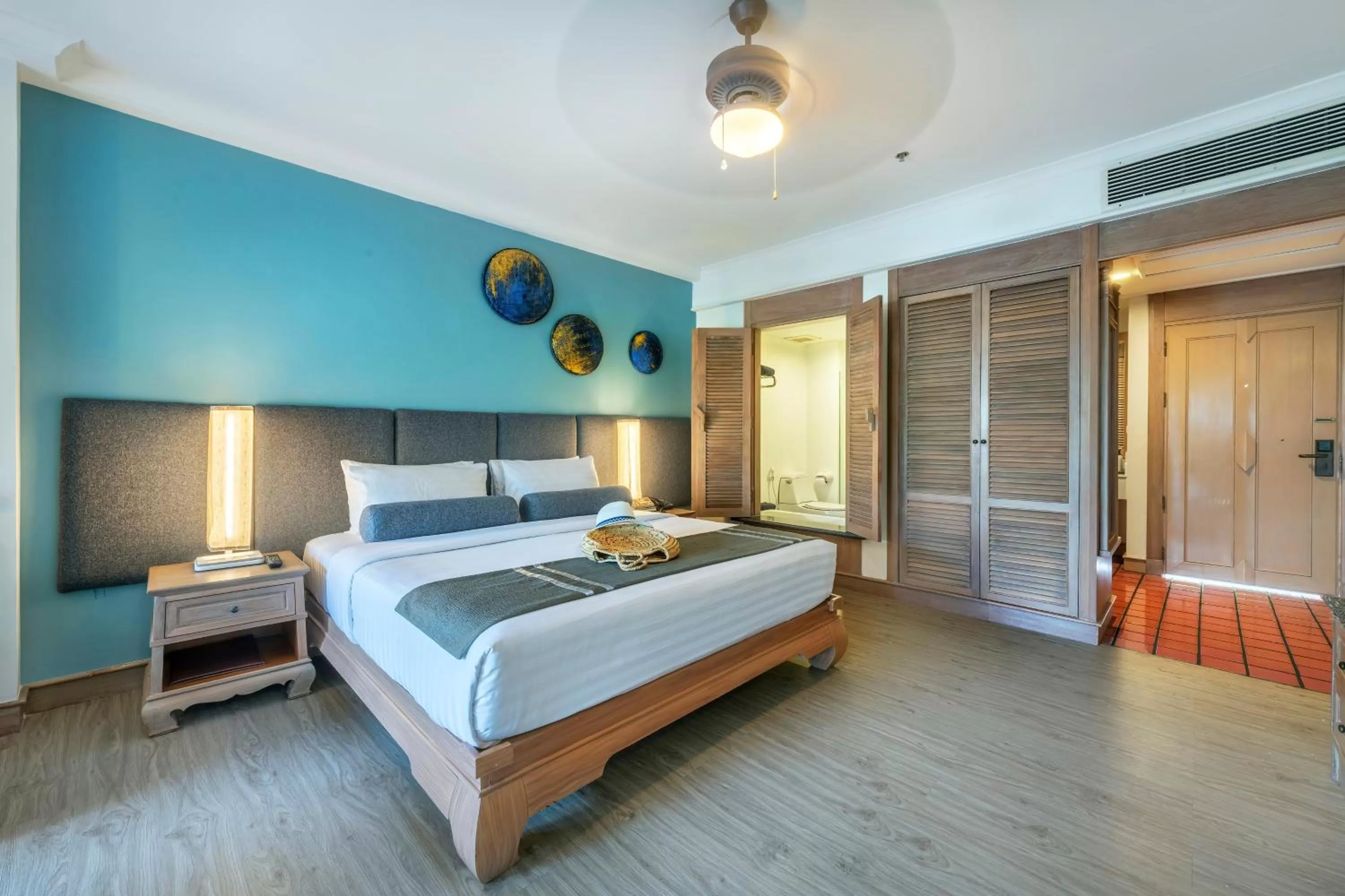 Bedroom, Bed in Chada Thai Village