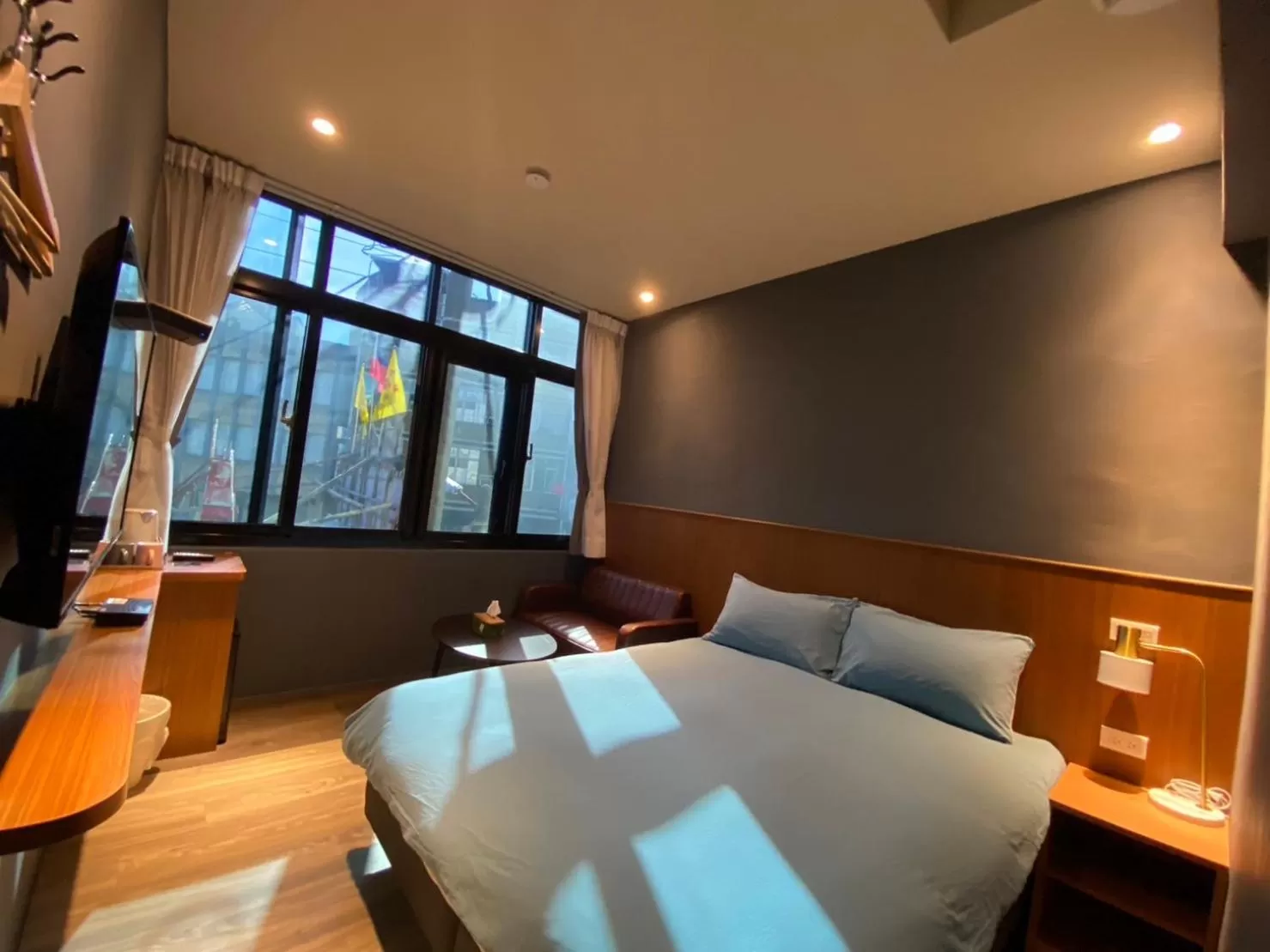 Bed in 良文旅2館Ryou Hotel Vintage - II