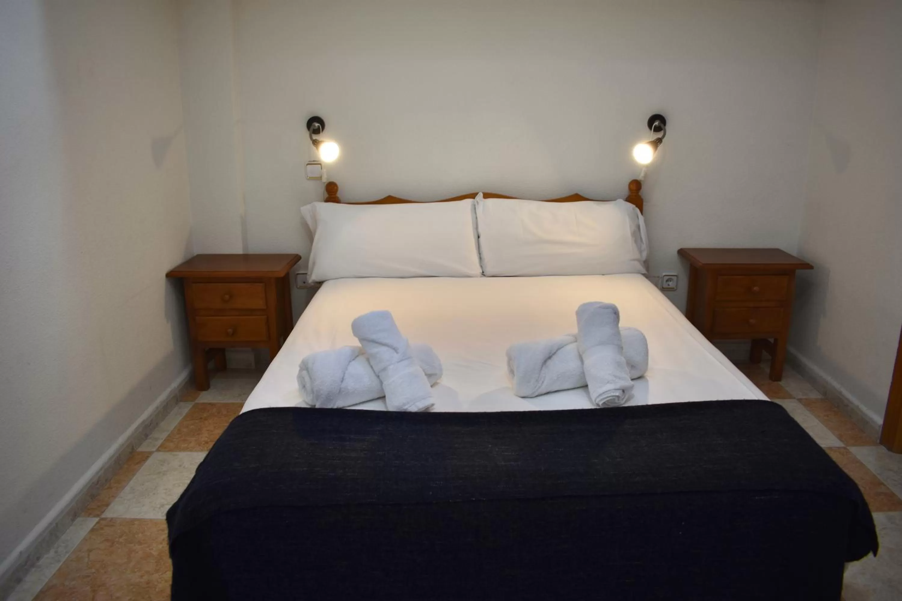 Bedroom, Bed in Hotel El Ancla