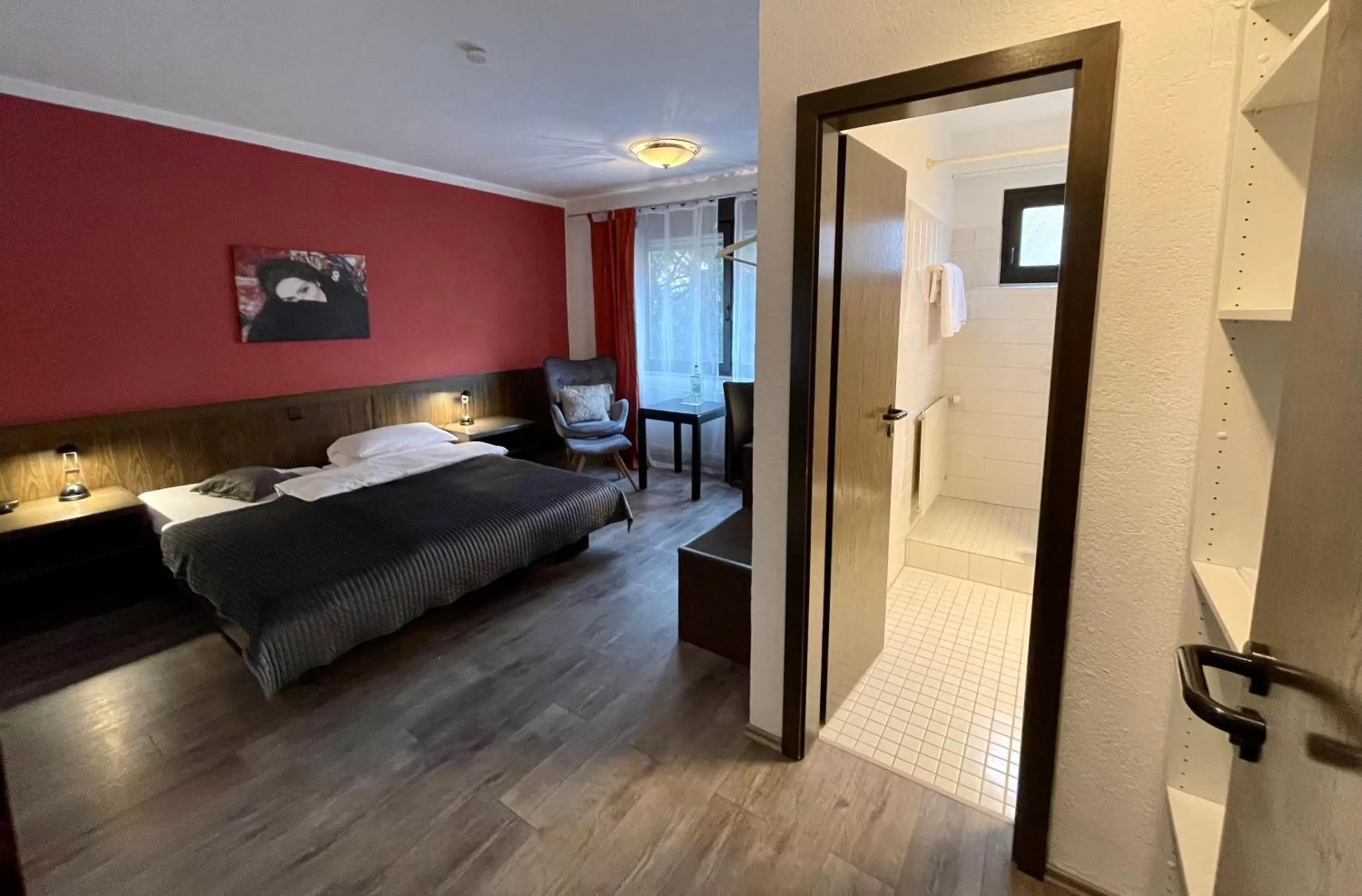 Bed in Hotel Brunnenhof