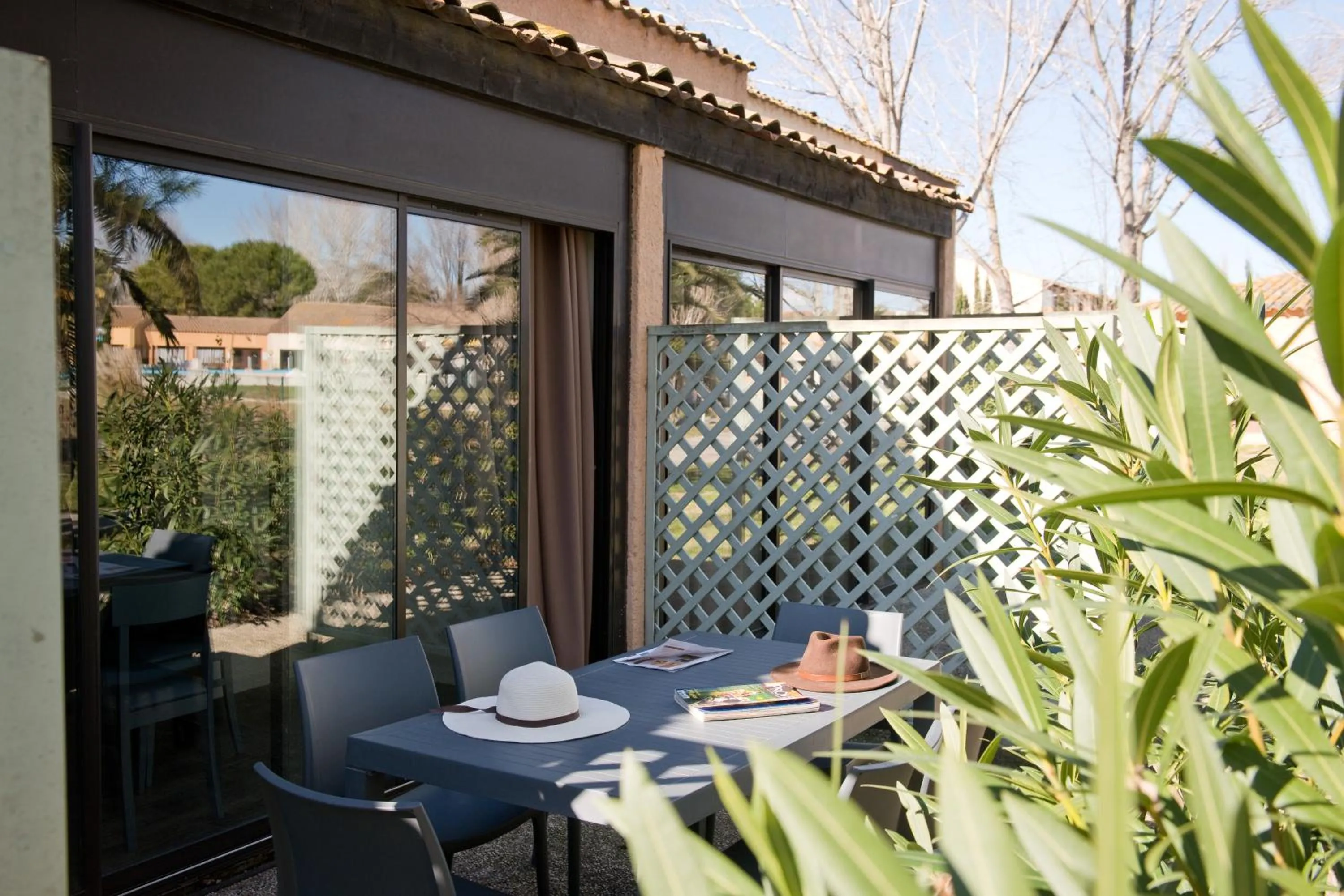 Patio in SOWELL Family Les Amandiers