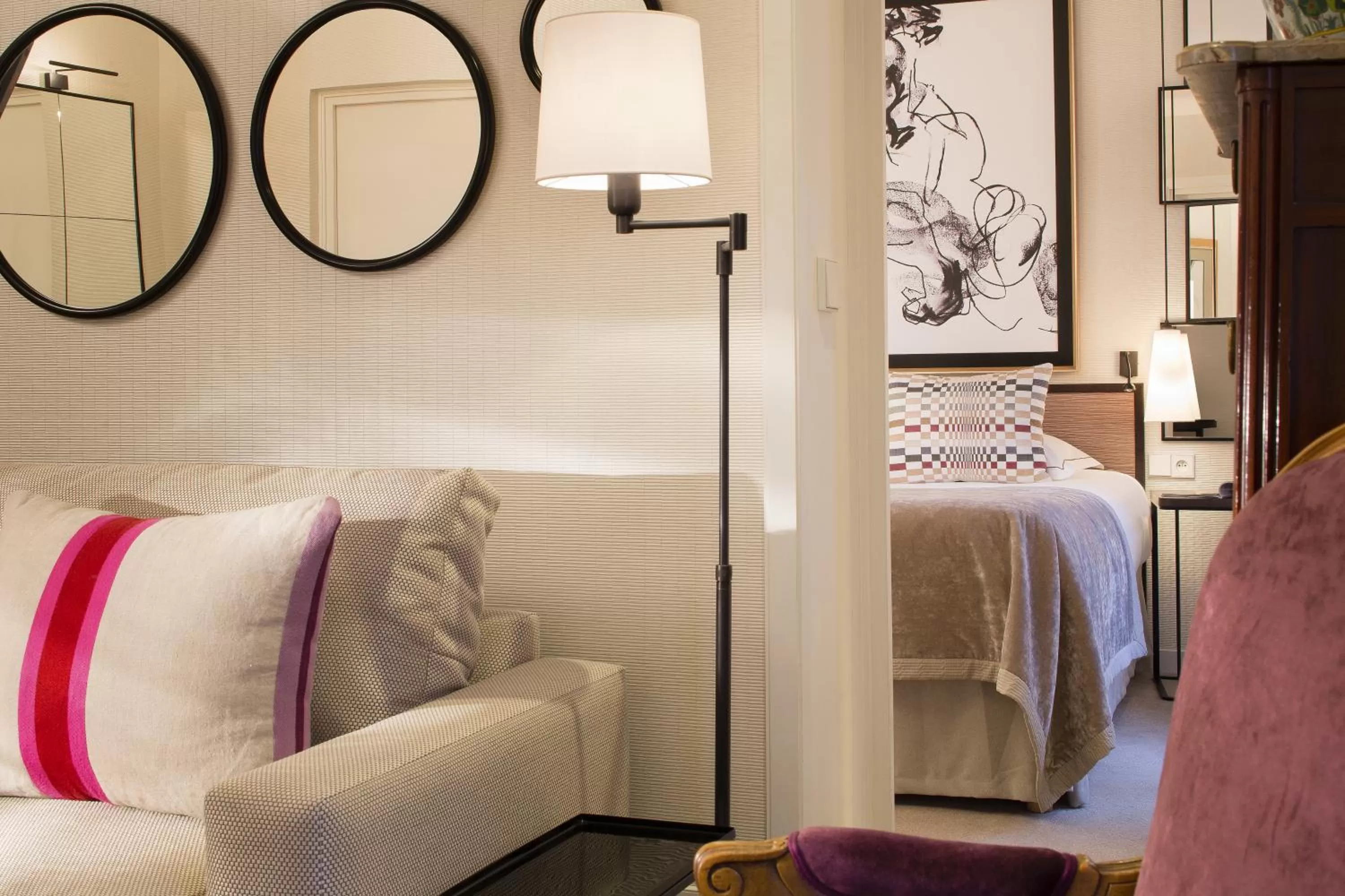 Bedroom, Bed in Balmoral Champs Elysées