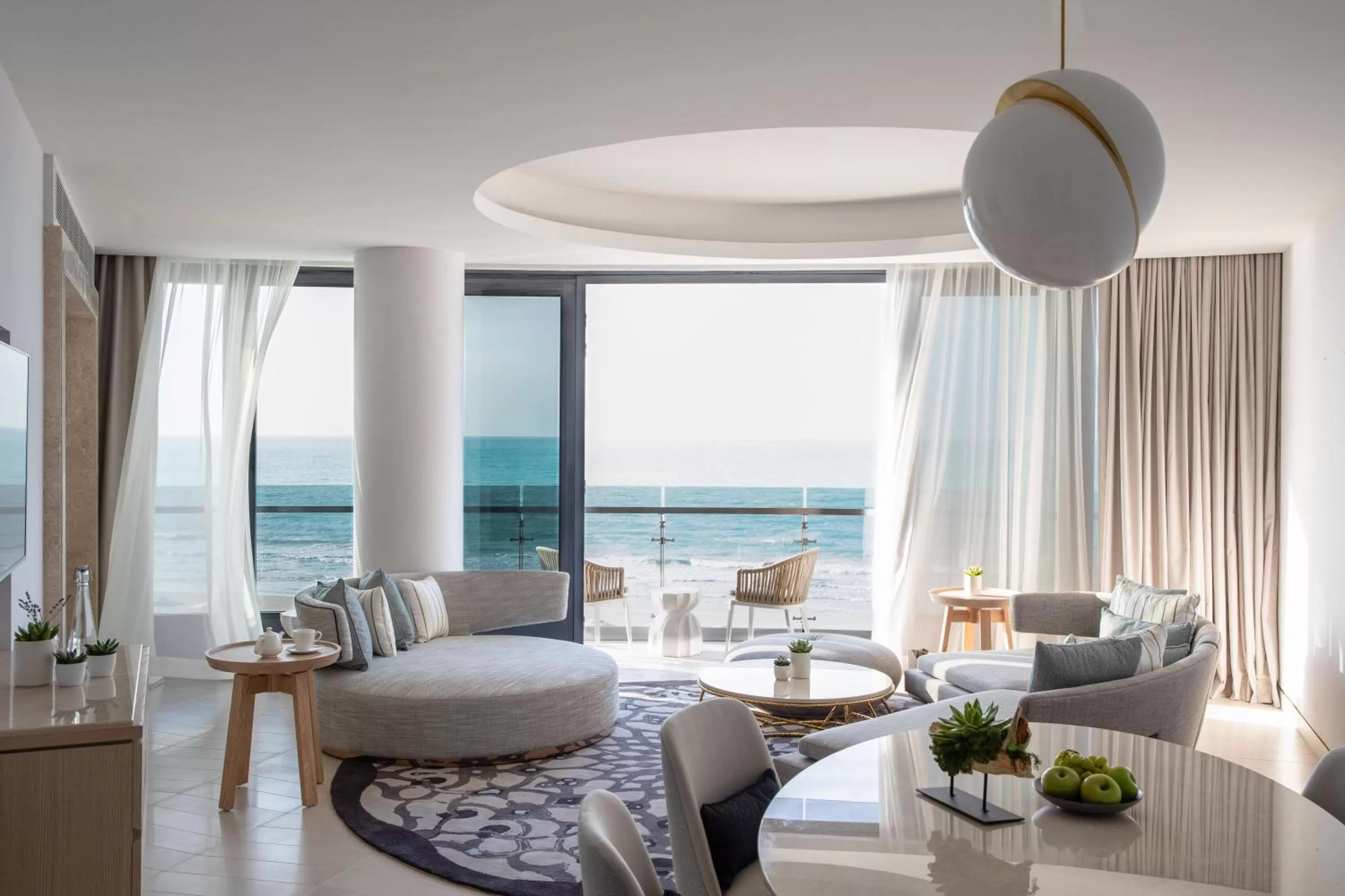 Living room in Jumeirah Saadiyat Island Abu Dhabi