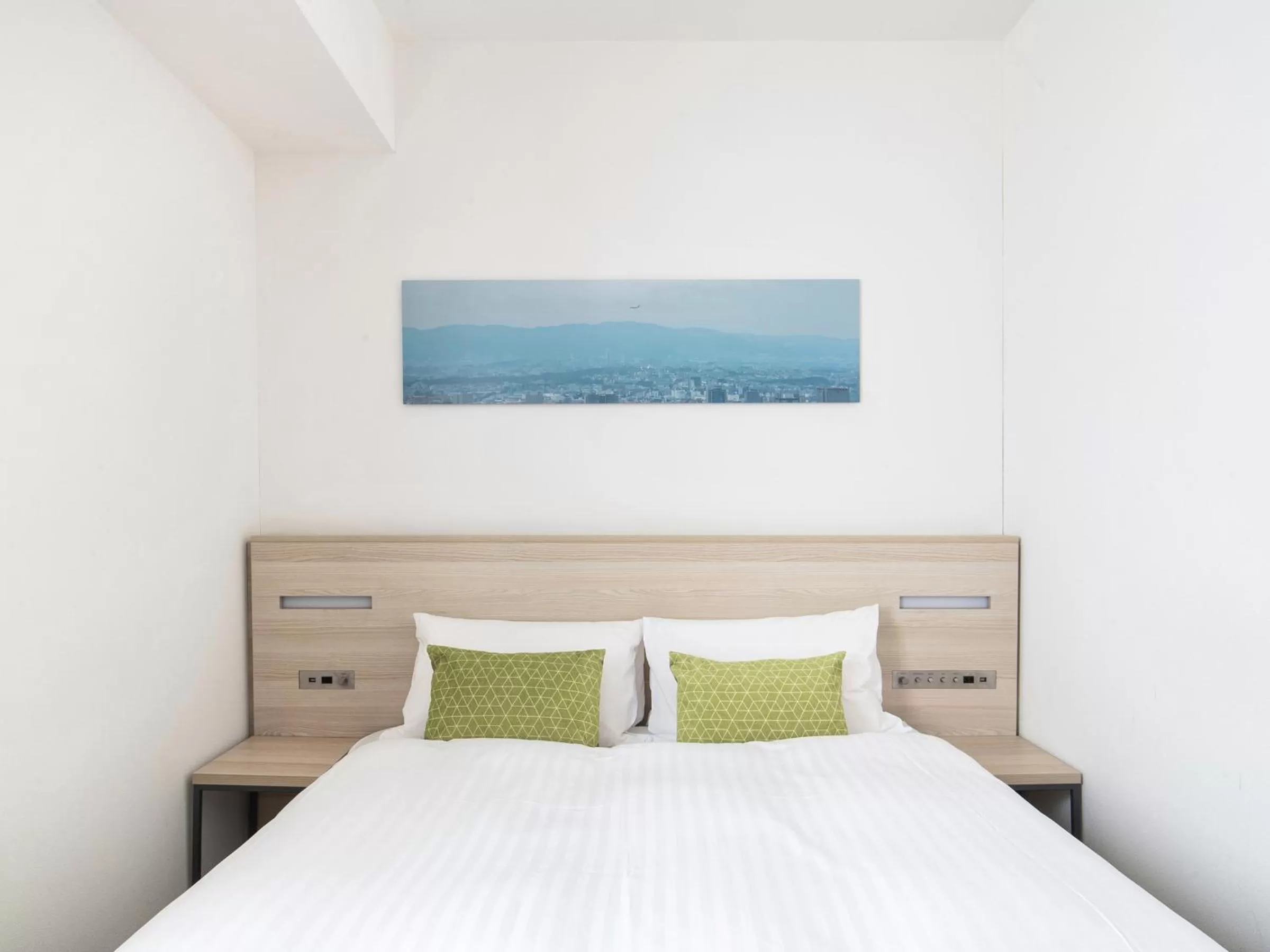 Bed in Vessel Inn Shinsaibashi