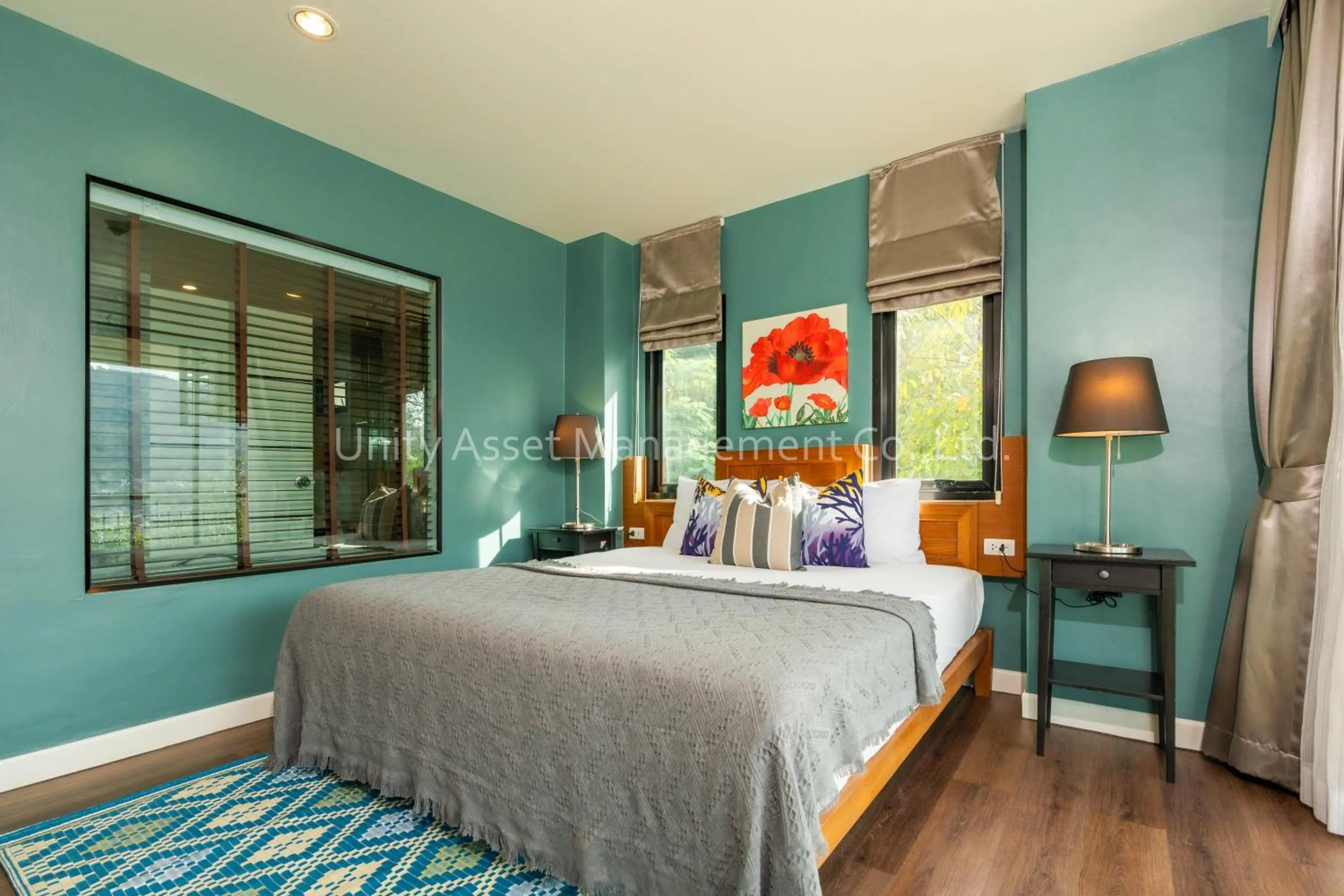 Bed in The Unity and The Bliss Patong Residence