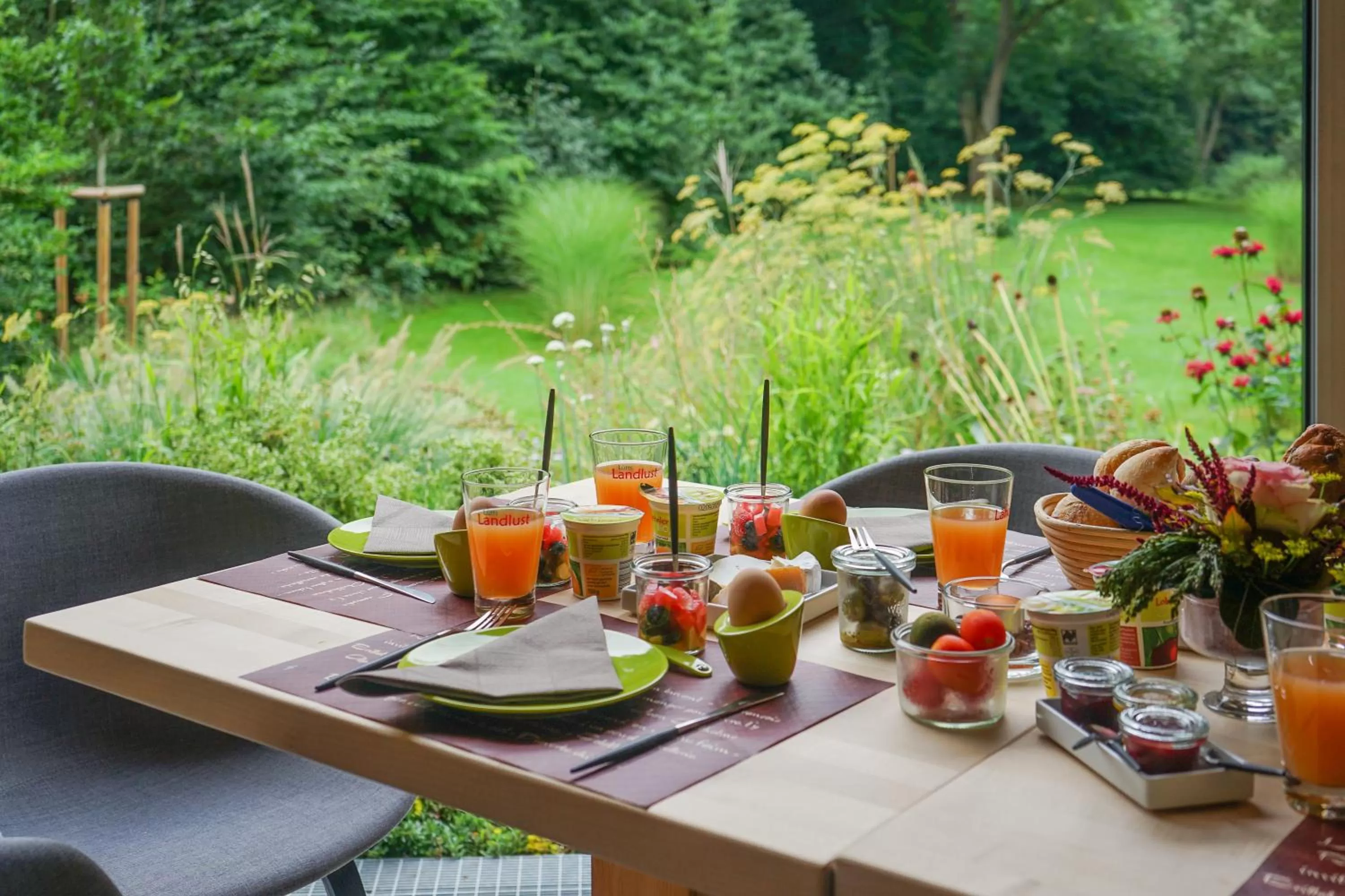 Restaurant/places to eat in Biohotel Schönhagener Mühle