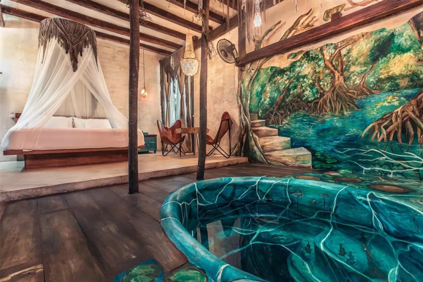 Area and facilities in Hidden Treehouse Tulum Eco-Hotel