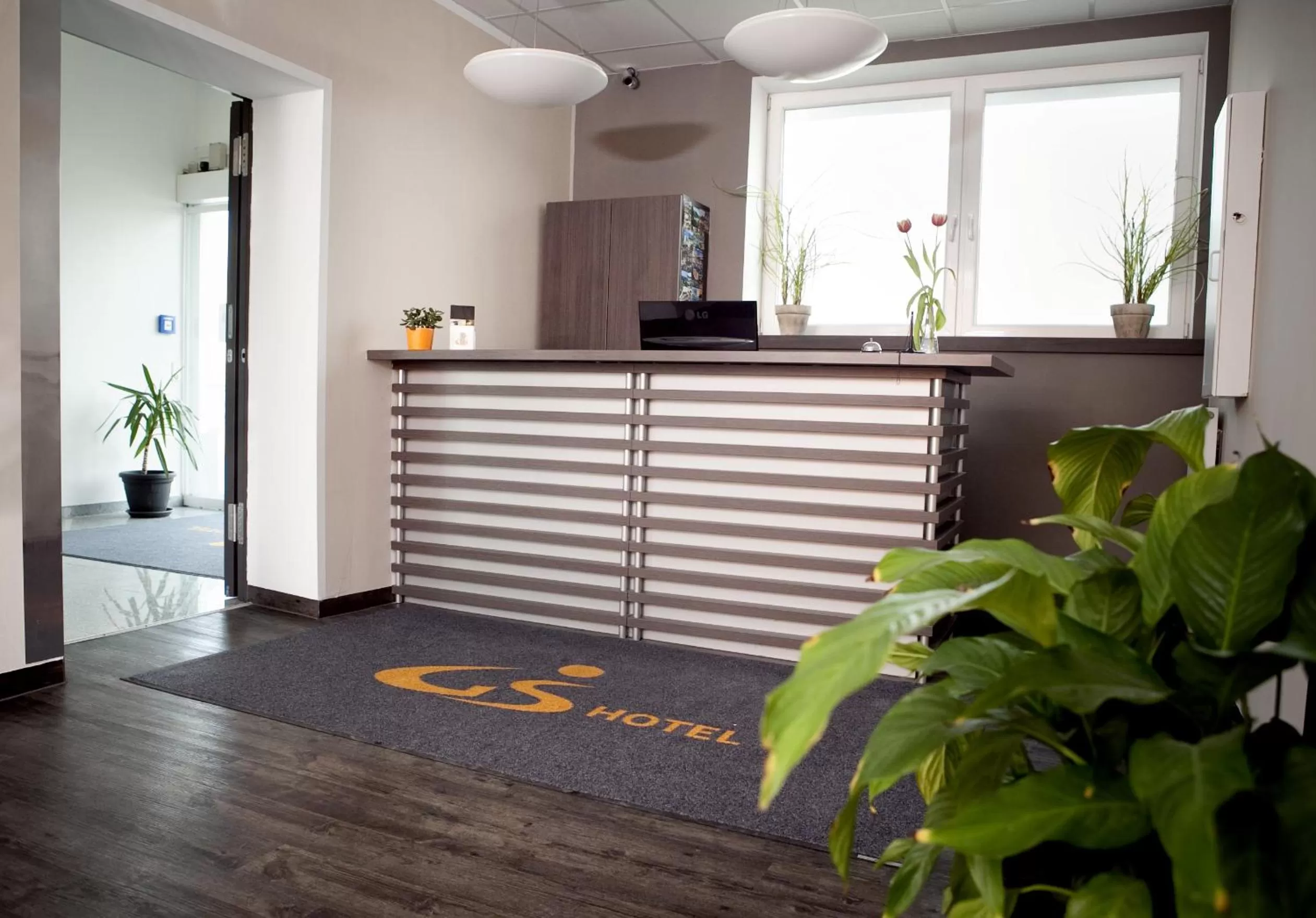 Lobby or reception in GS Hotel Mindelheim