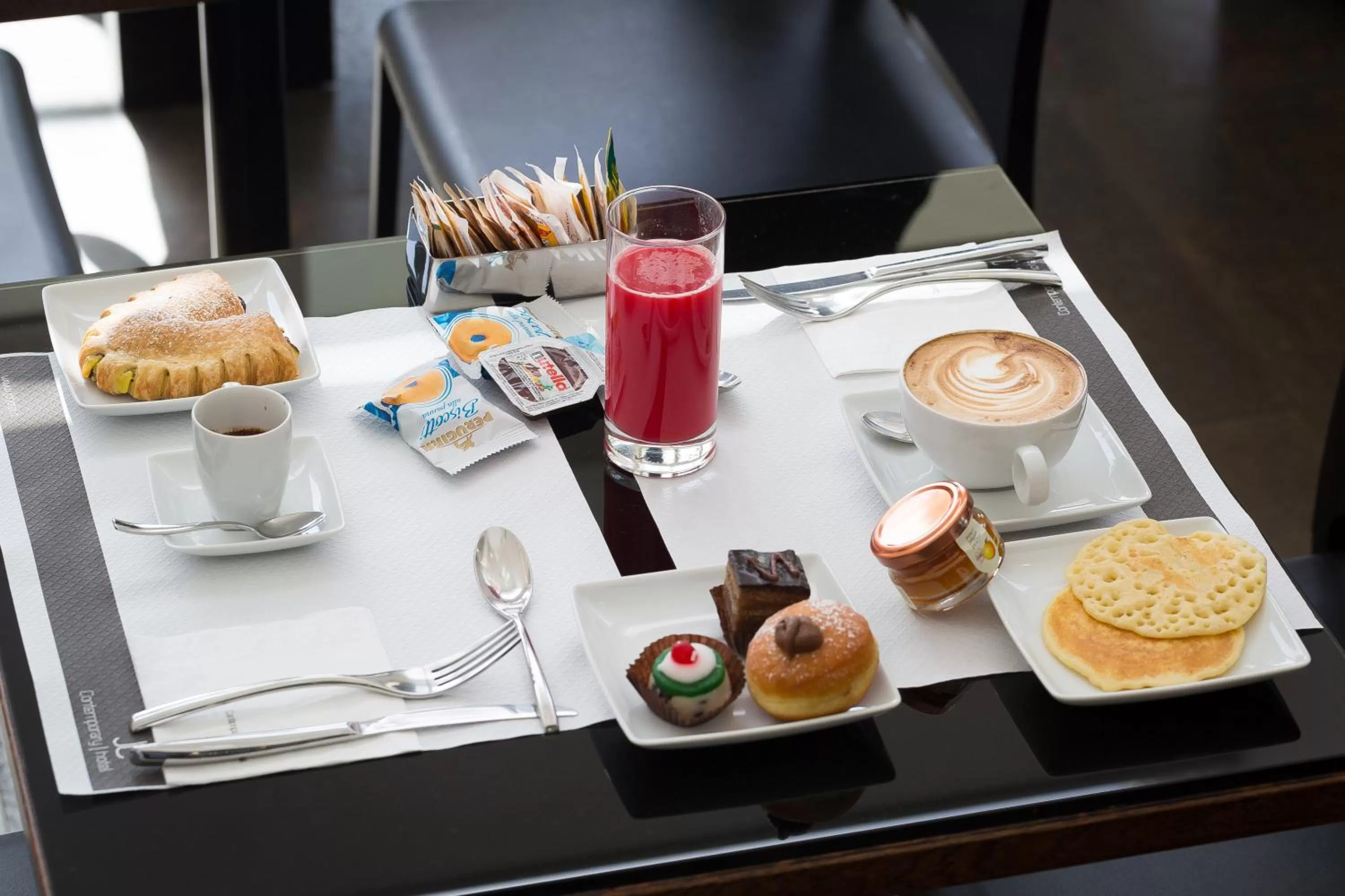 Dining area in JC Hotel