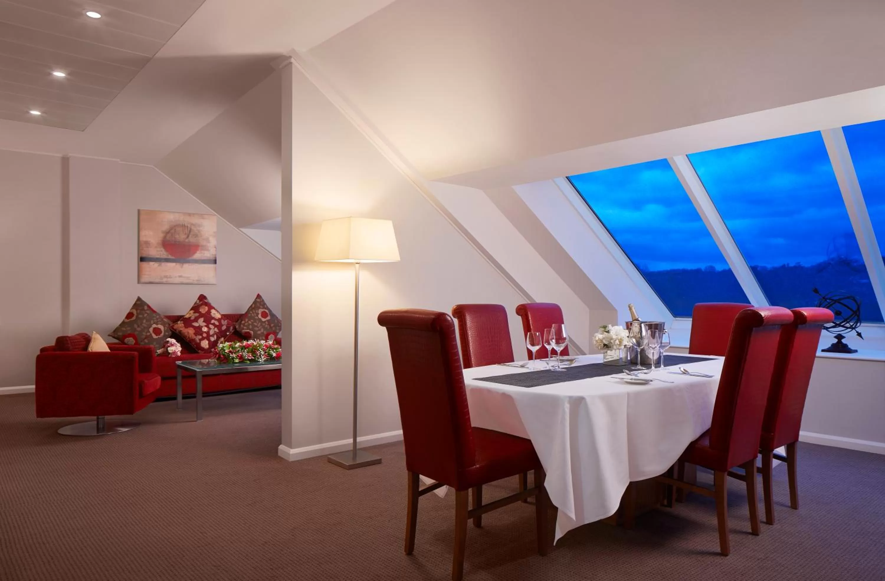 Dining area in Radisson Blu Hotel, Durham