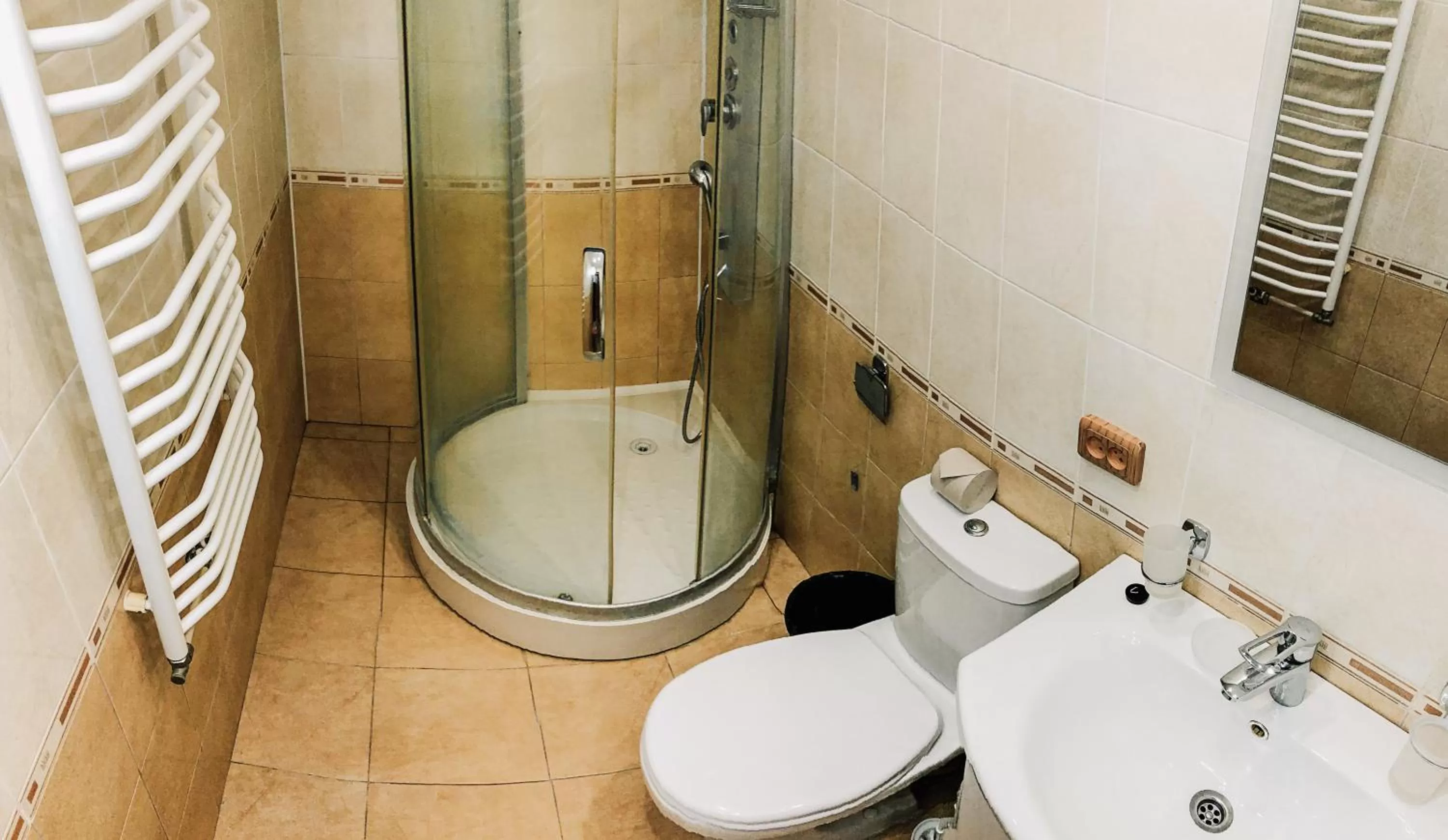 Bathroom in Zolotoy Bereg Hotel