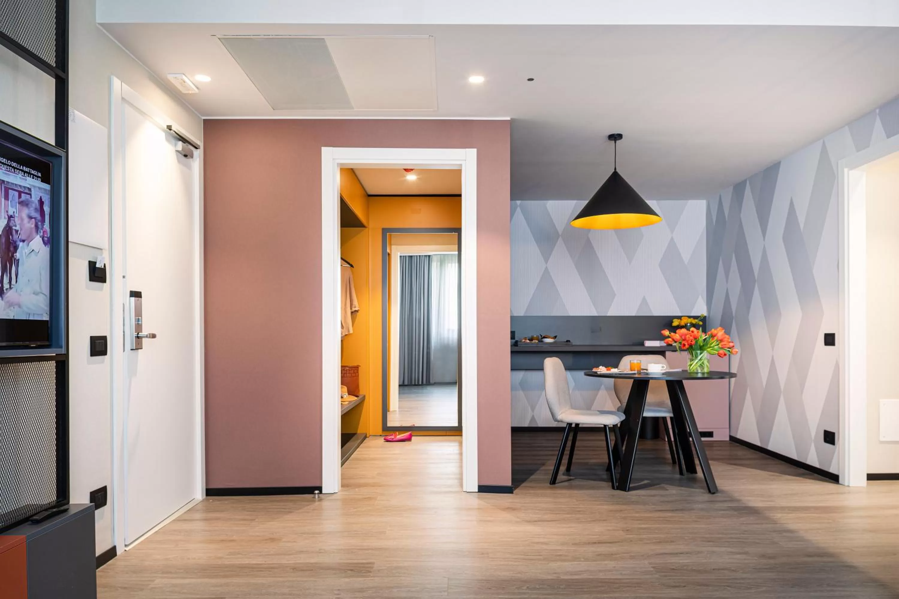 Living room in Quark Hotel Milano