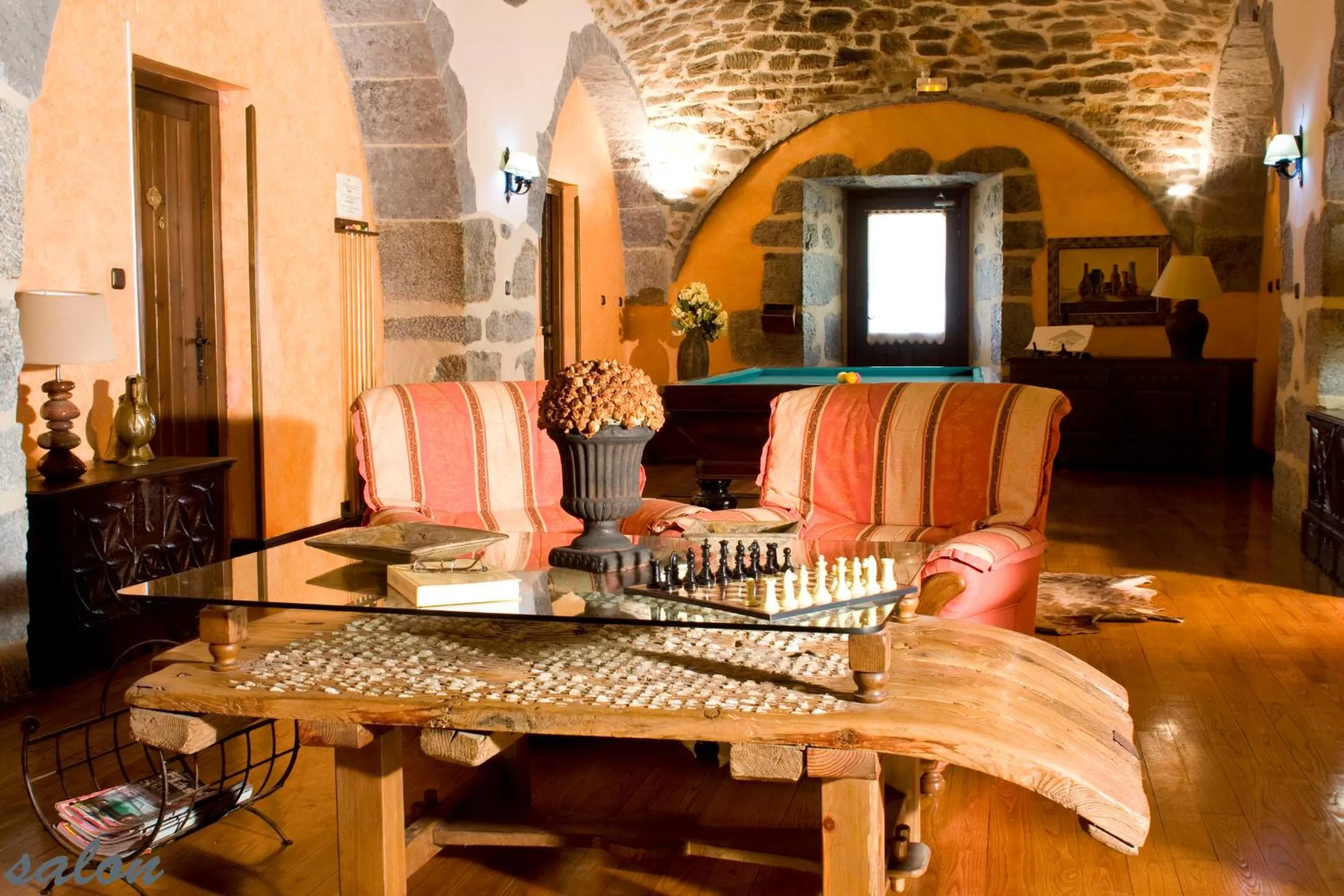 Game Room in Hotel Larrañaga