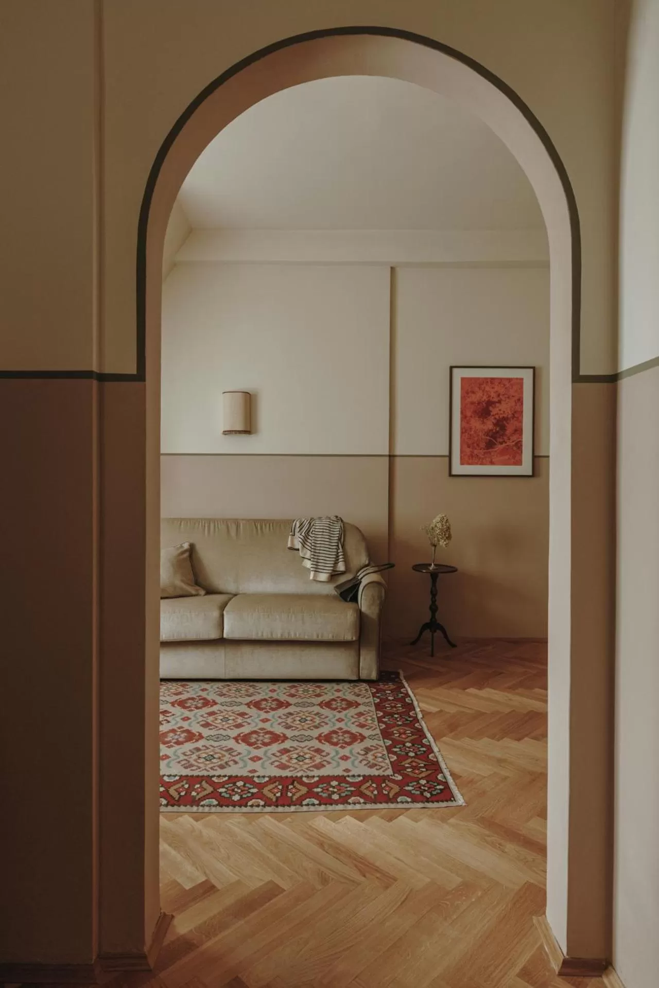 Living room in Parkhotel Mondschein, a Member of Design Hotels