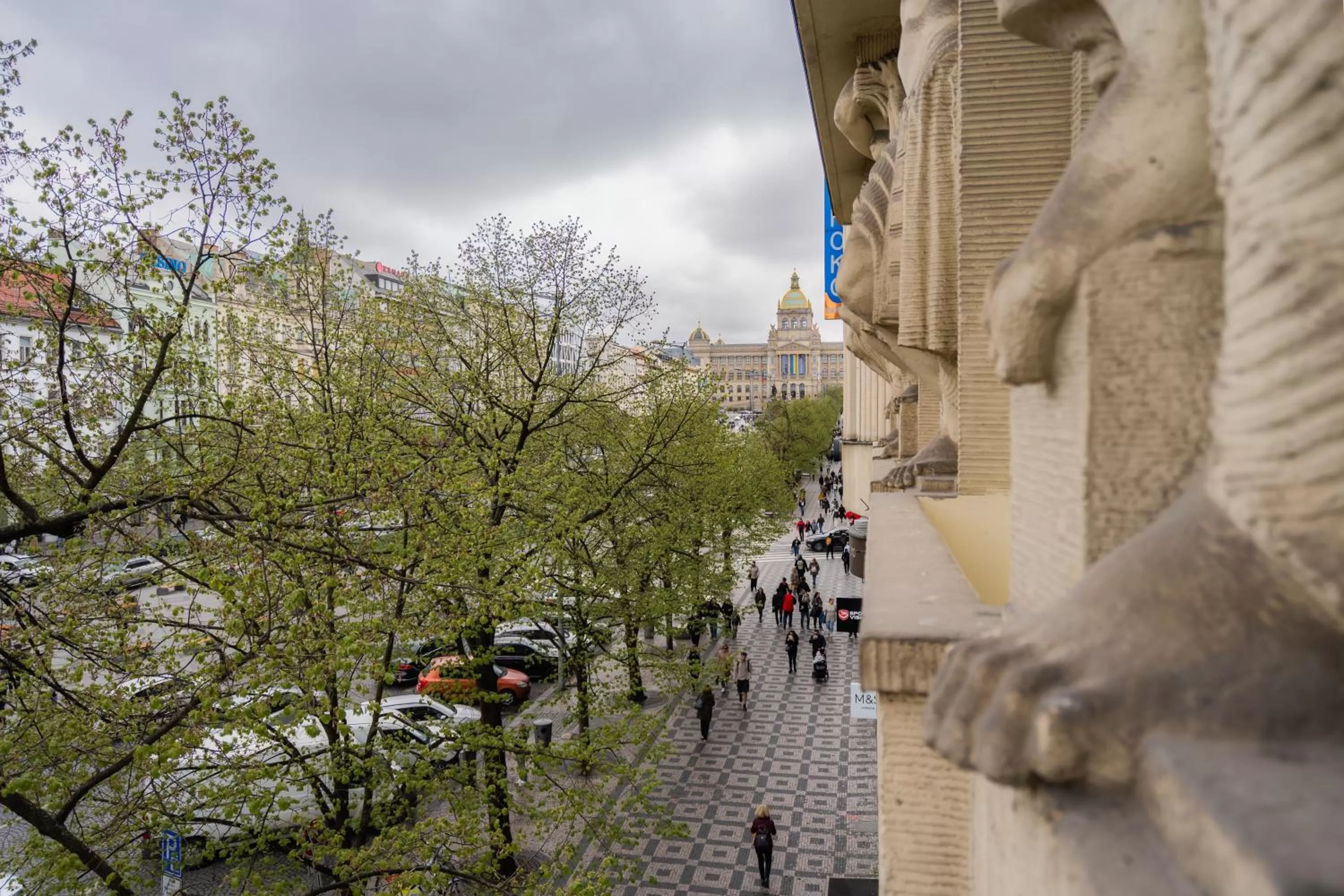 Balcony/Terrace in EA ApartHotel Melantrich