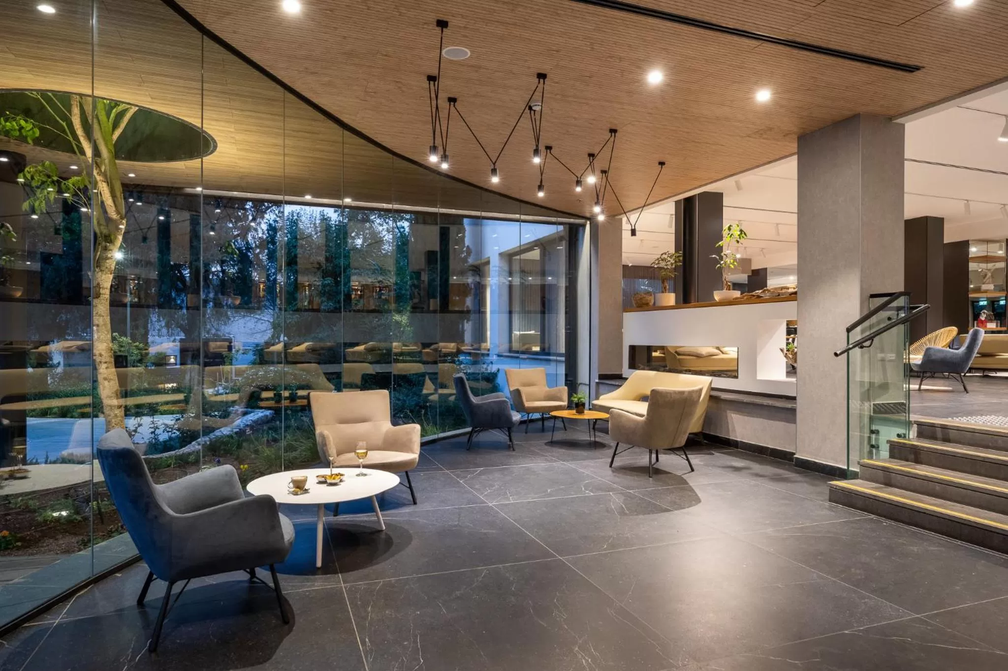 Lounge or bar in Kfar Giladi Hotel