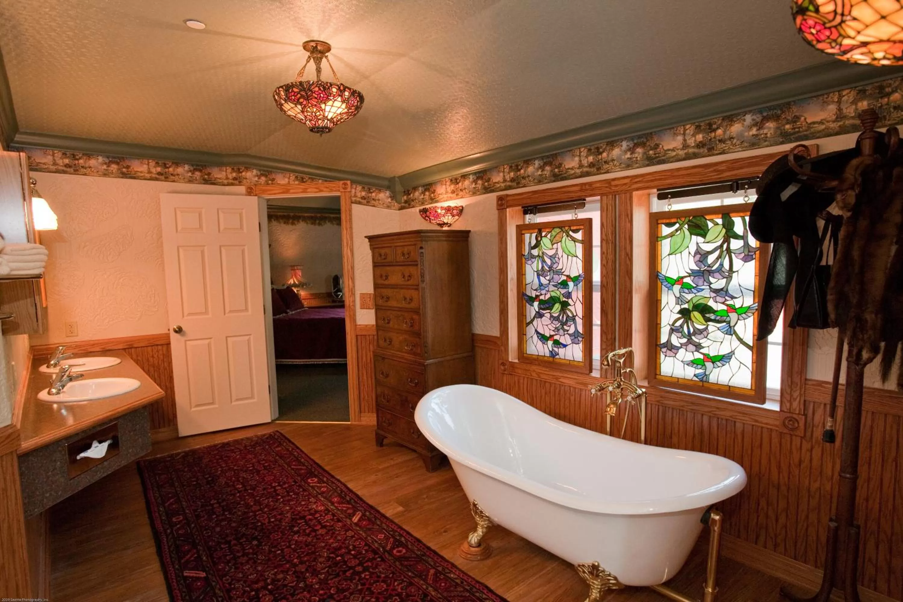 Bathroom in Beaver Valley Lodge