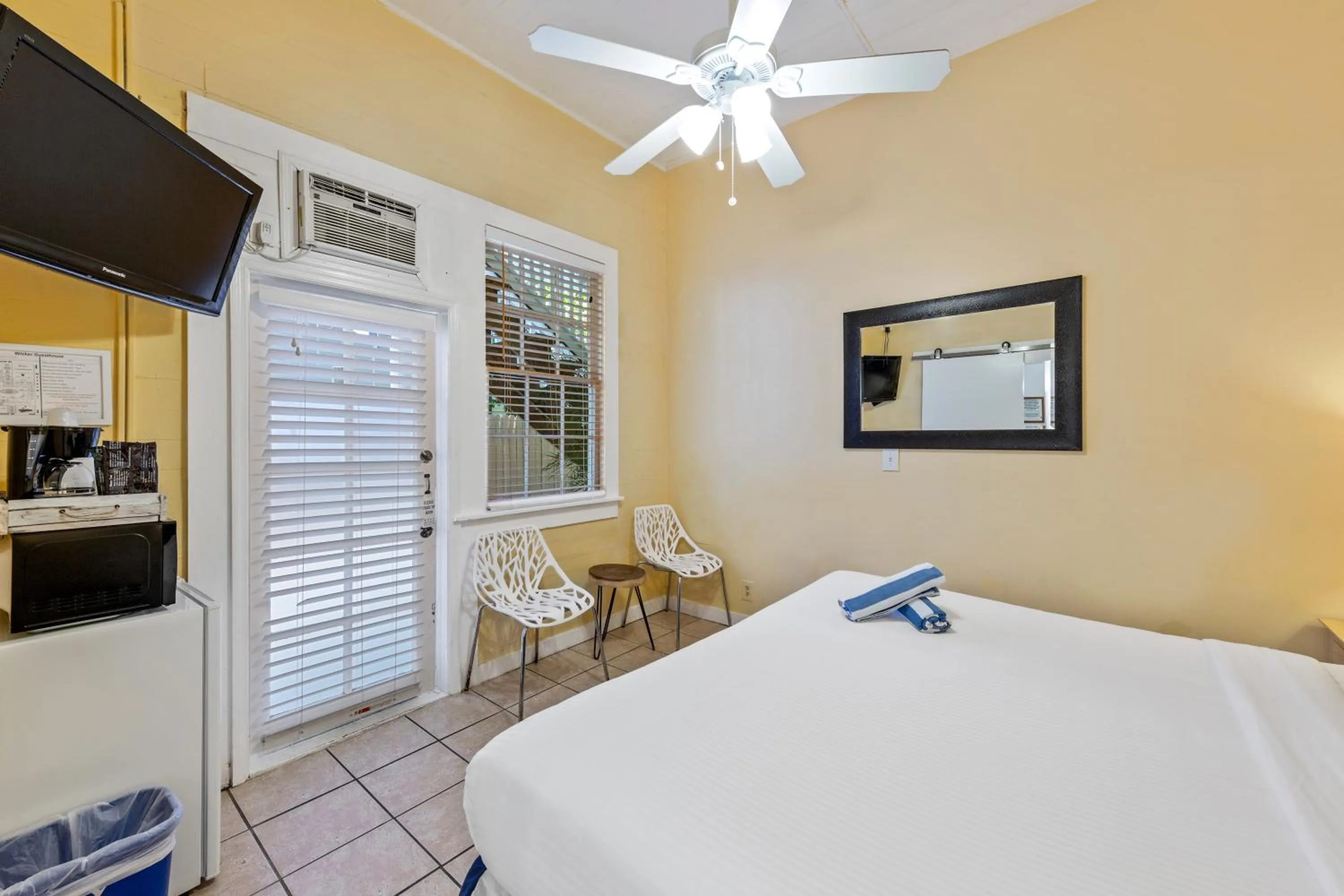 Bed in Wicker Guesthouse