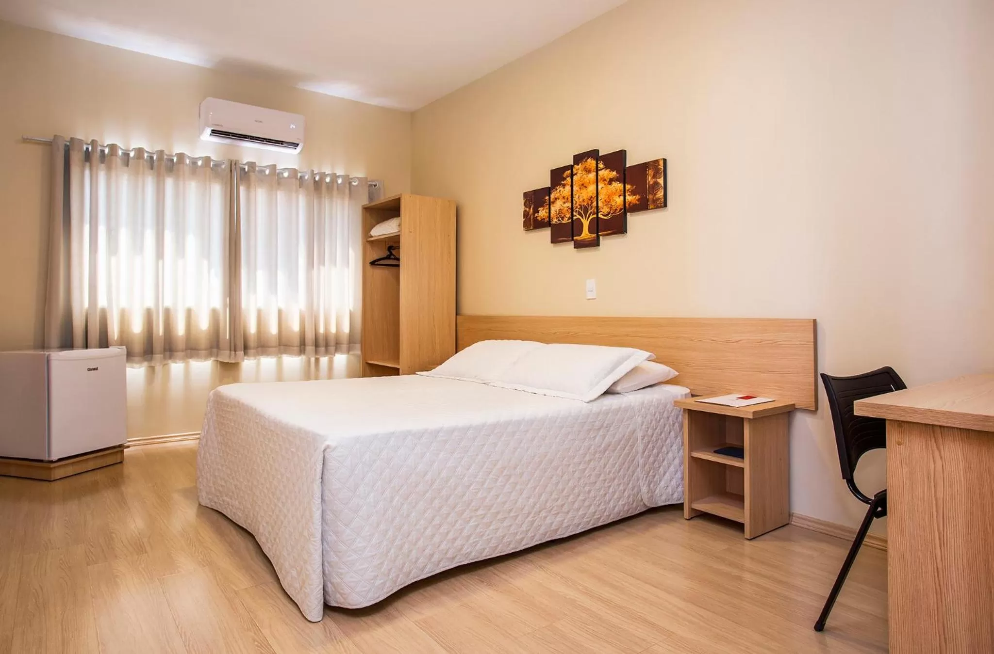 Bed in Hotel Metrópole Paulínia