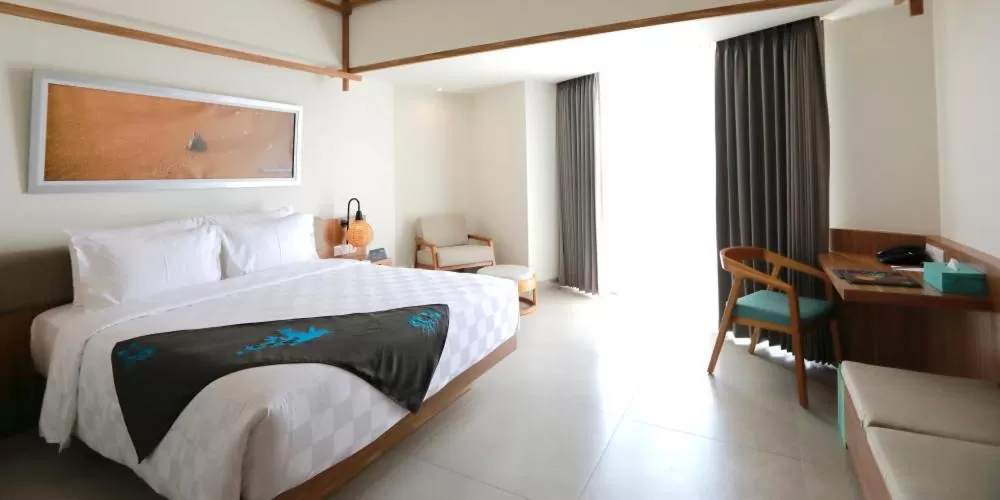 Bed in ILLIRA Hotel Banyuwangi